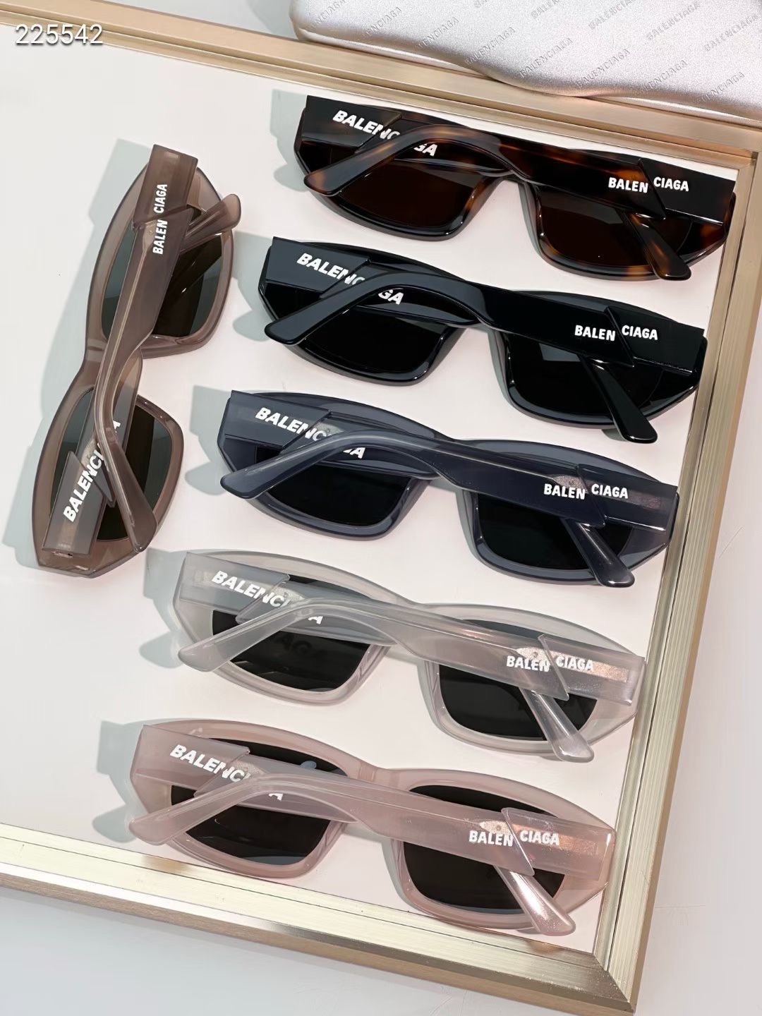 Balenciaga Tortoiseshell Sunglasses