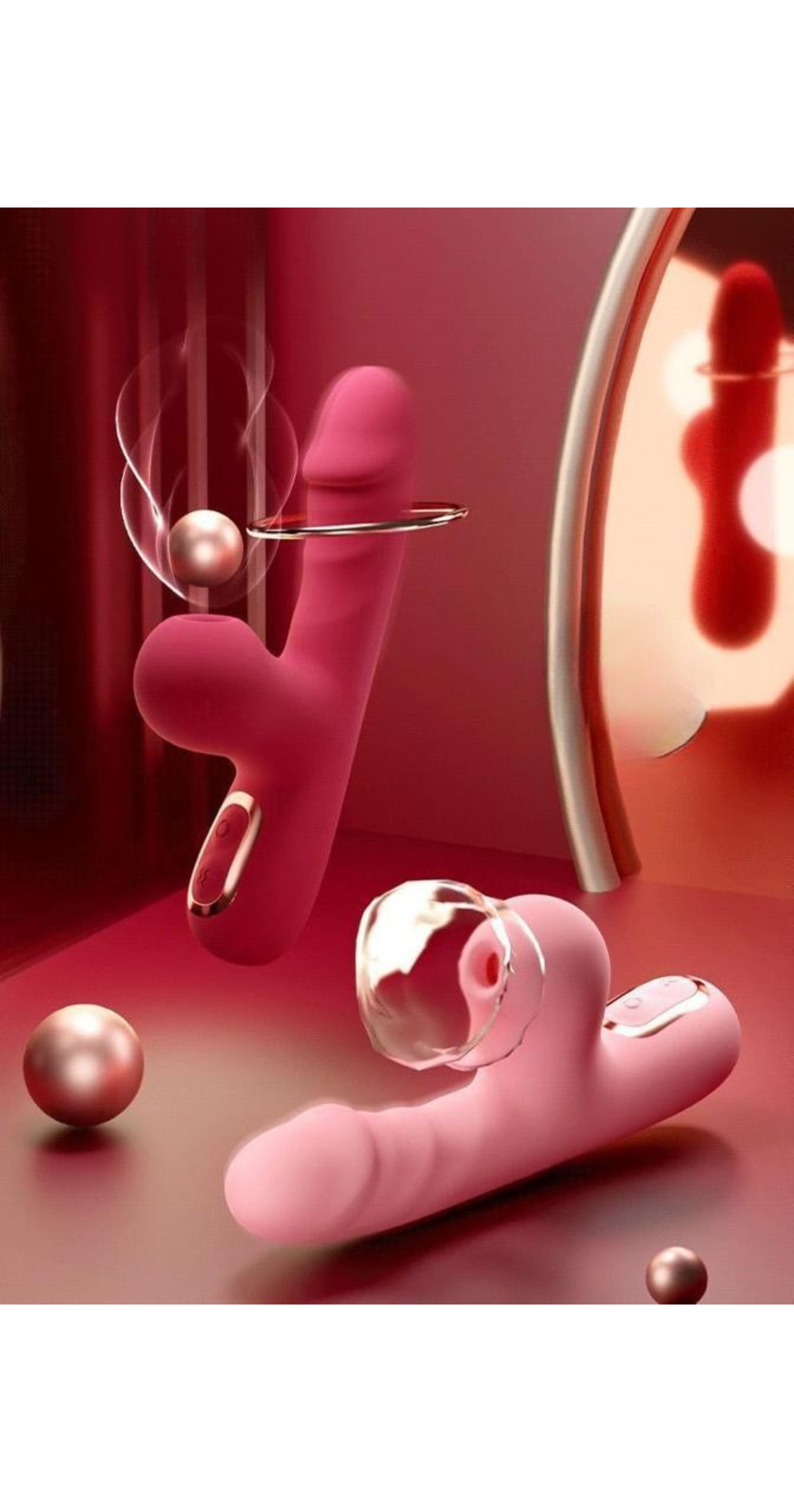 Dual Motor Silicone Vibrator