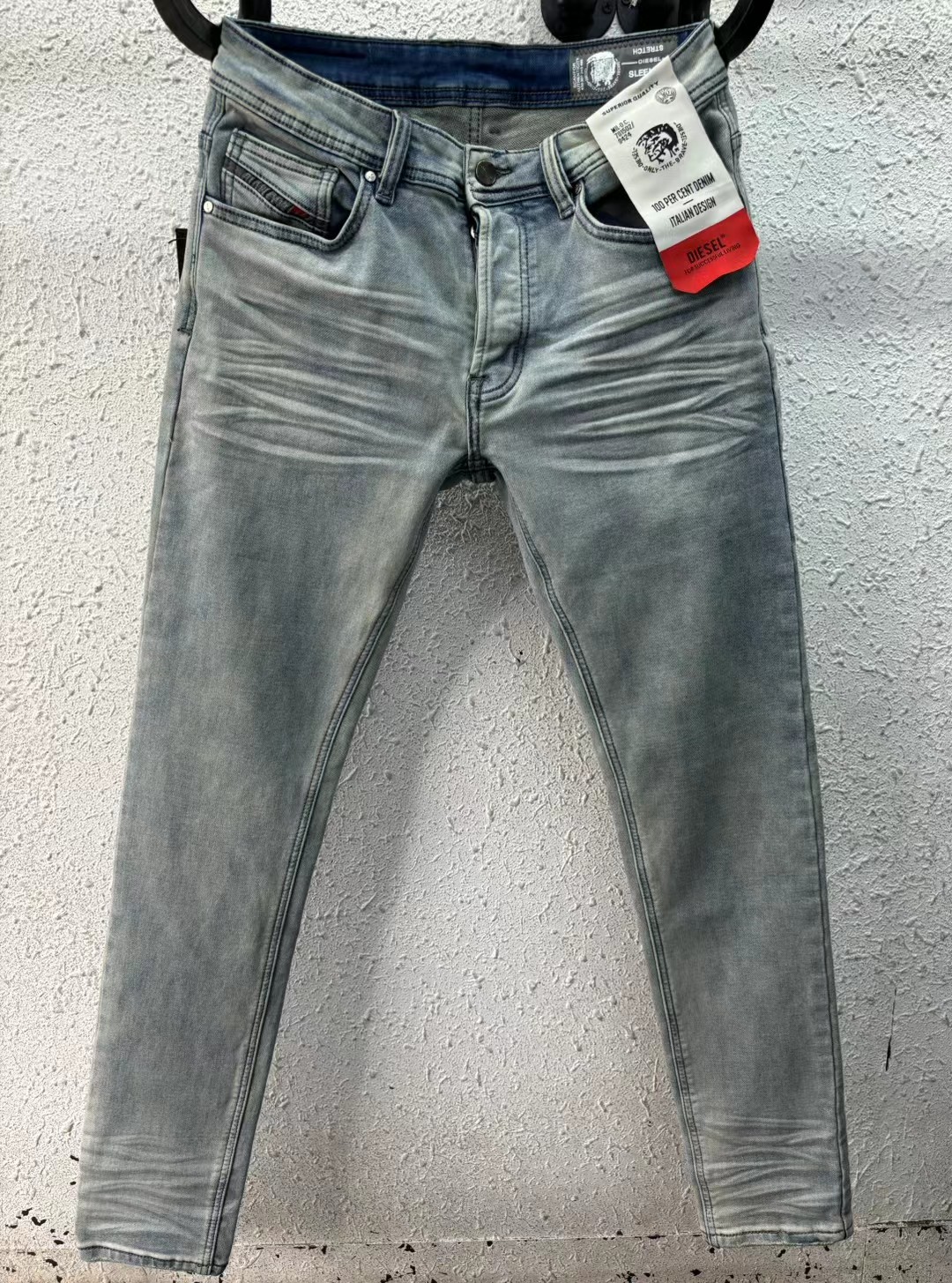 DIESEL Light Blue Slim Fit Jeans