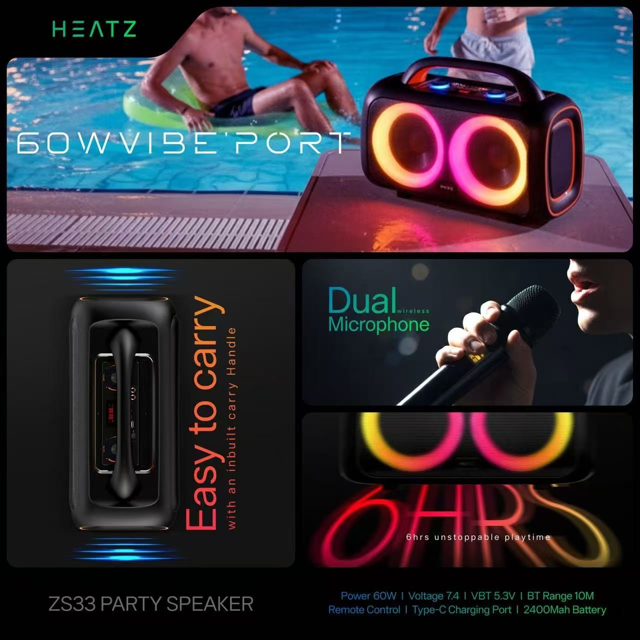 HEATZ Party Speaker