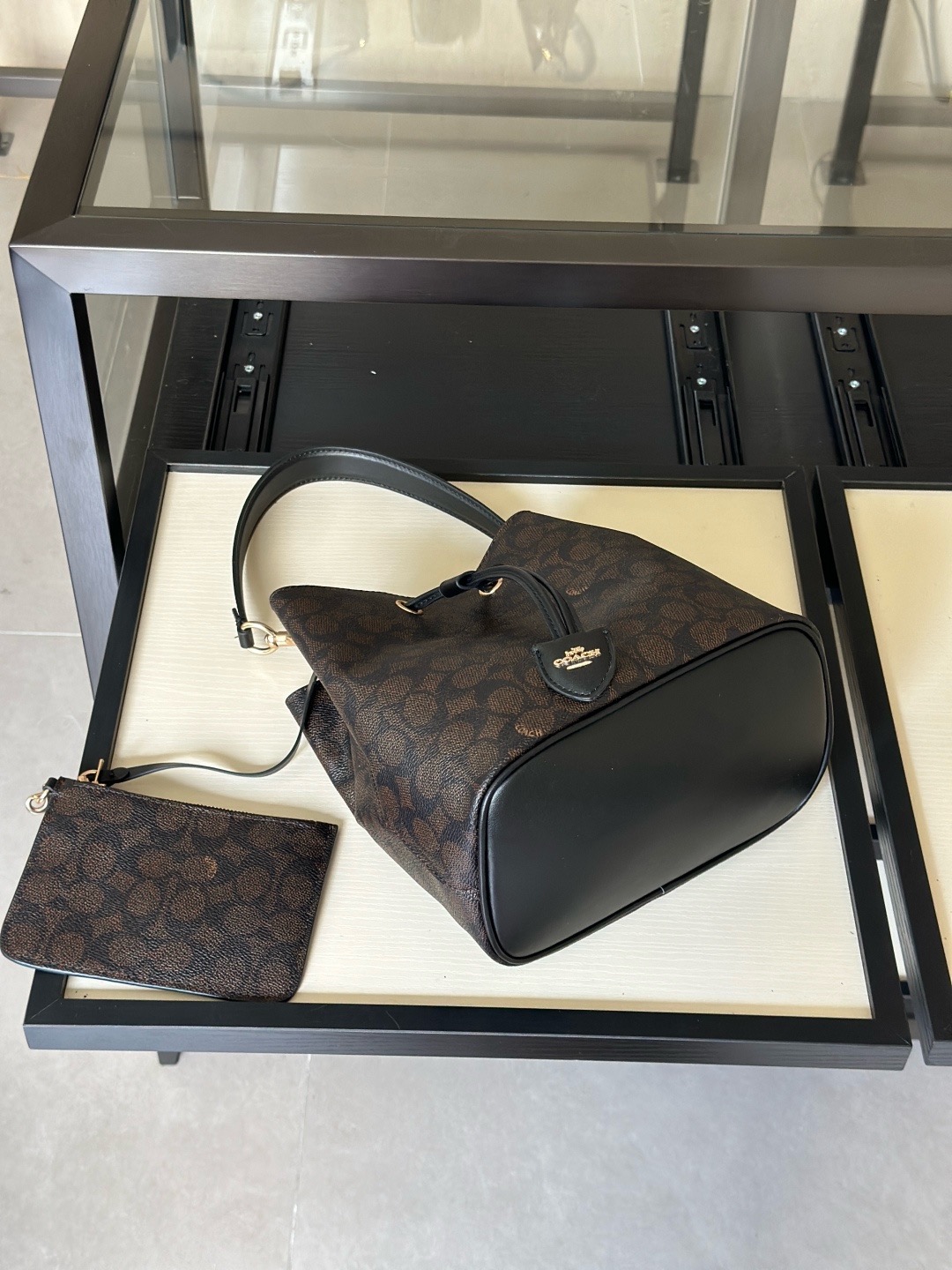 Coach Signature Bucket Bag