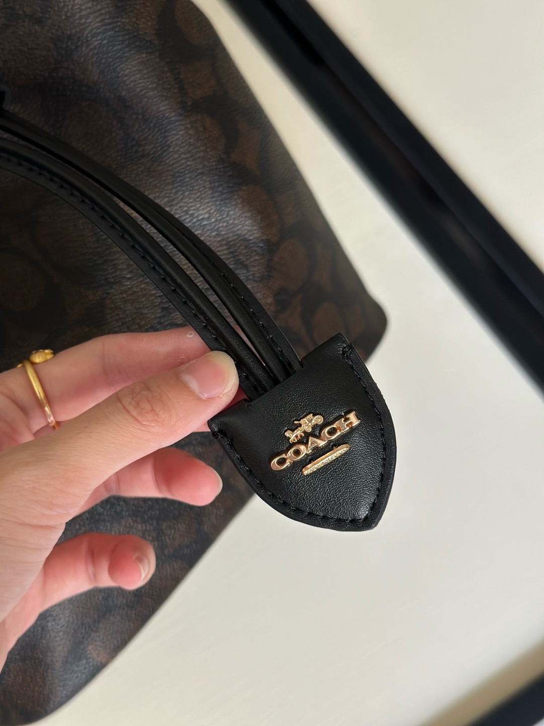 Coach Signature Bucket Bag