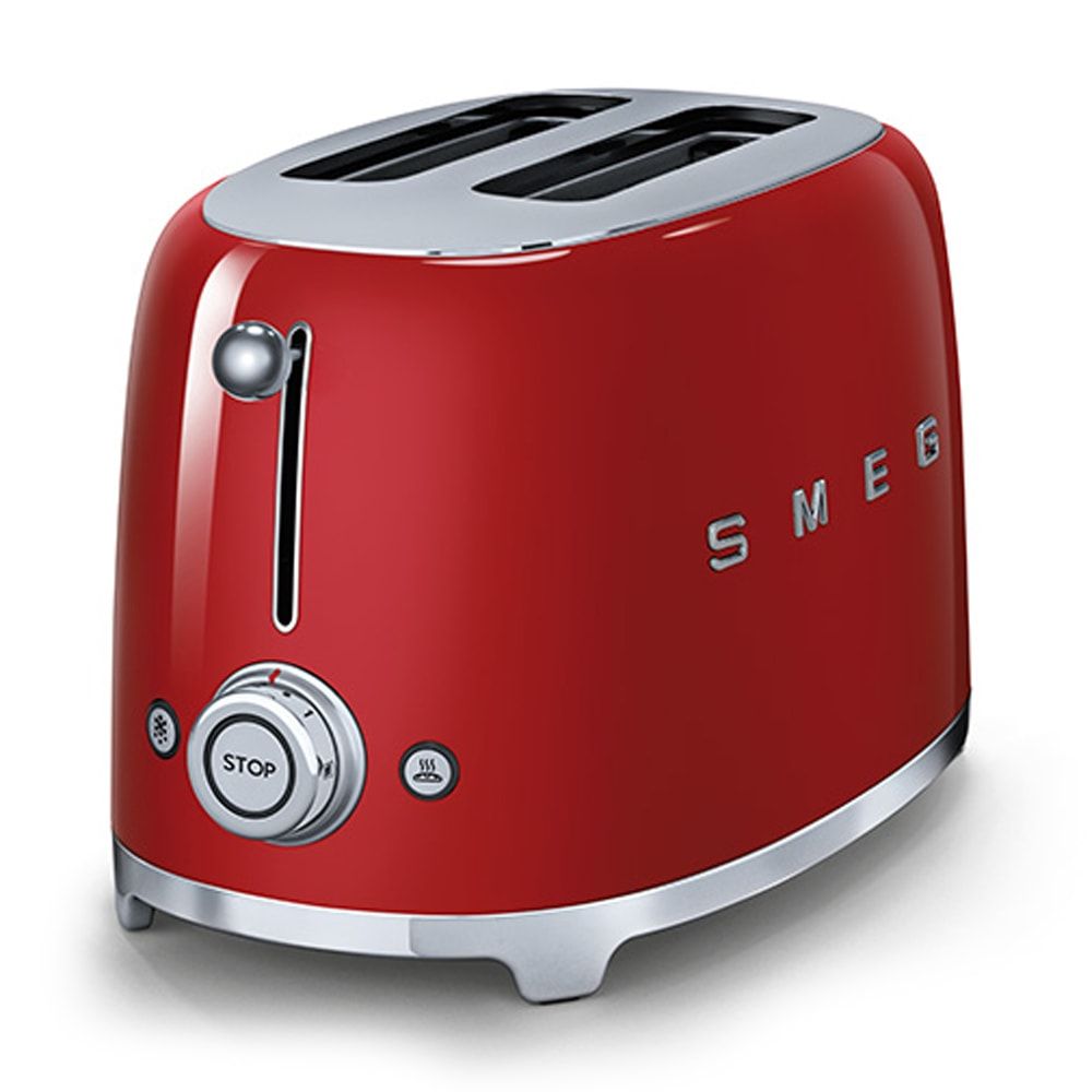 Red 2-Slice Toaster