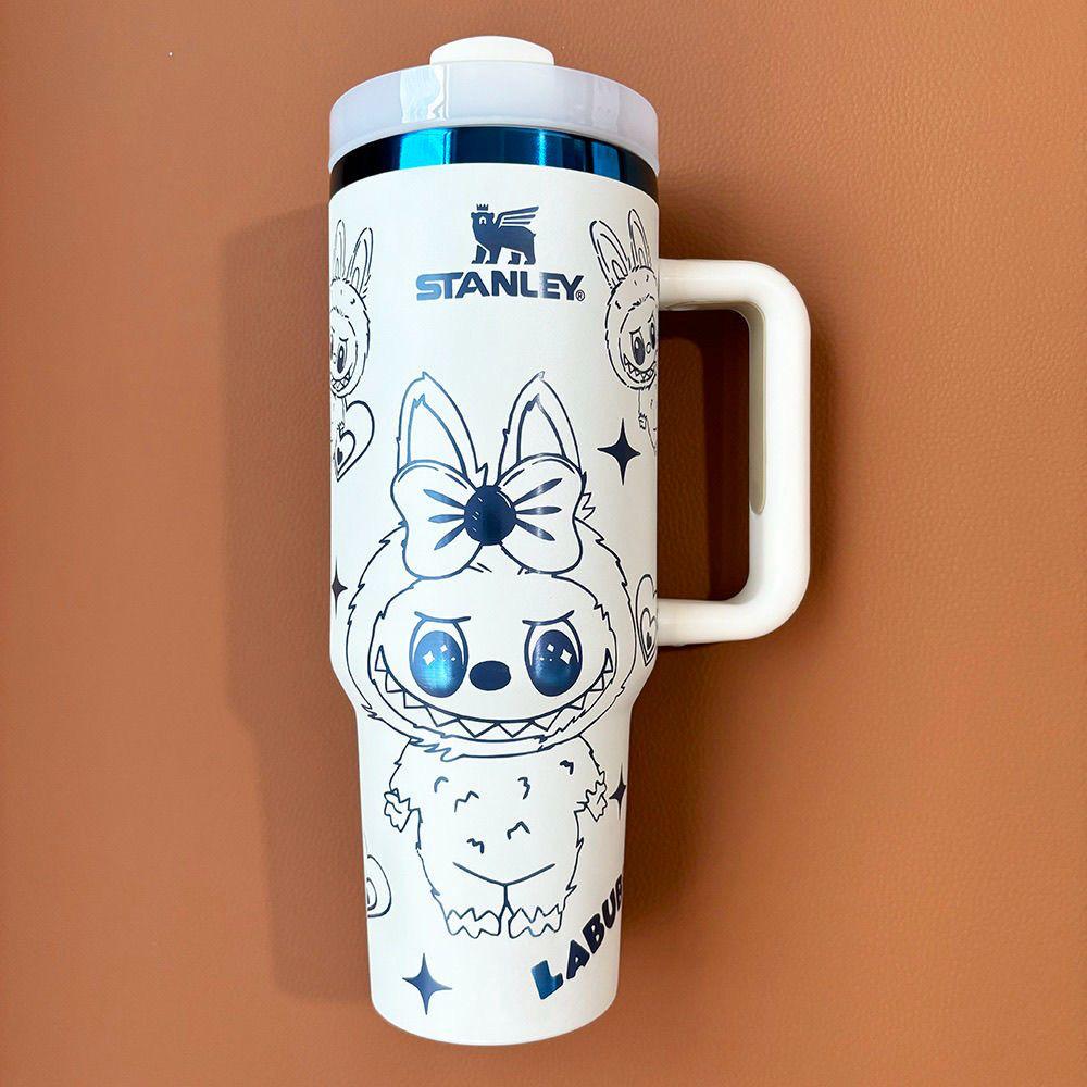 Stanley Tumbler Cup with Cute Labubu Design