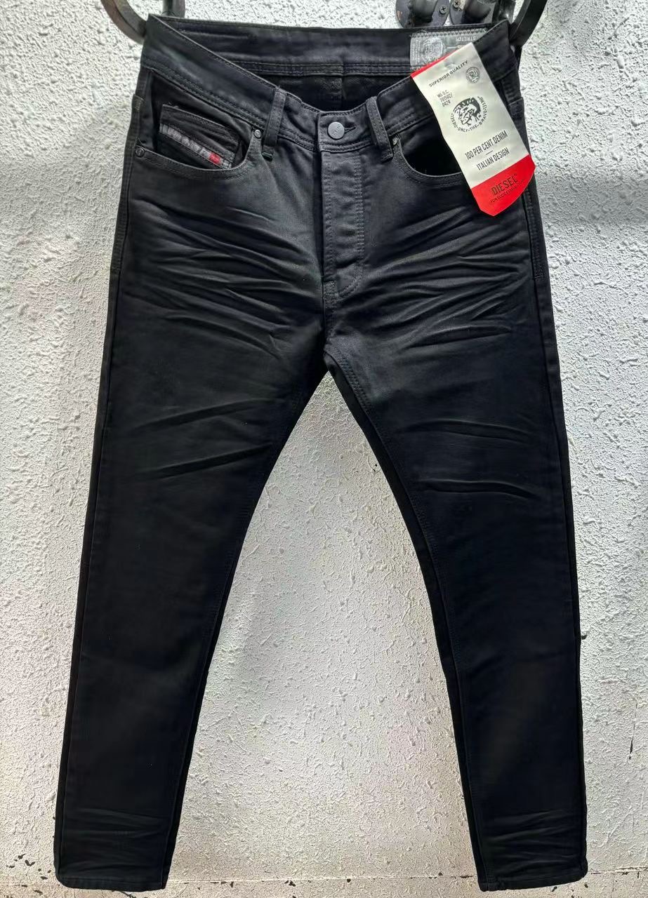 DIESEL Black Slim Fit Jeans