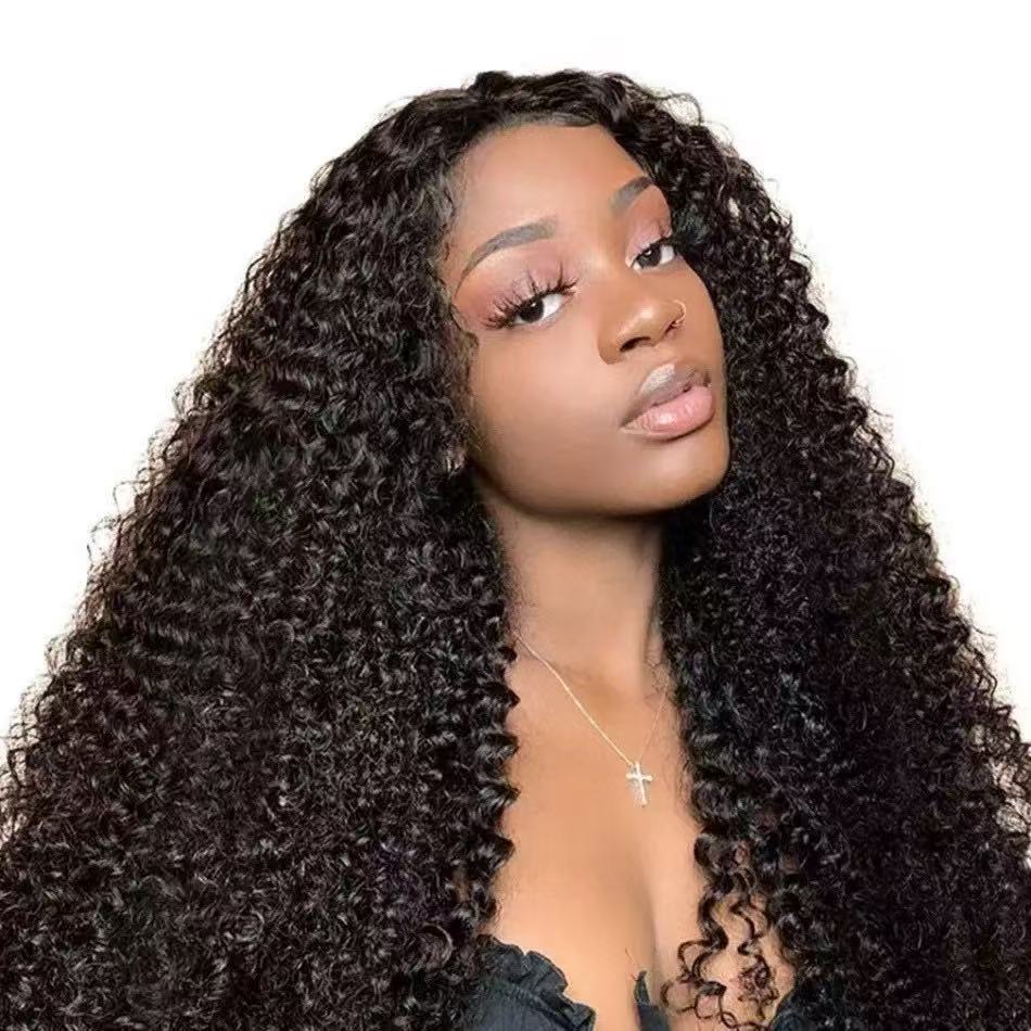 Curly Black Wig