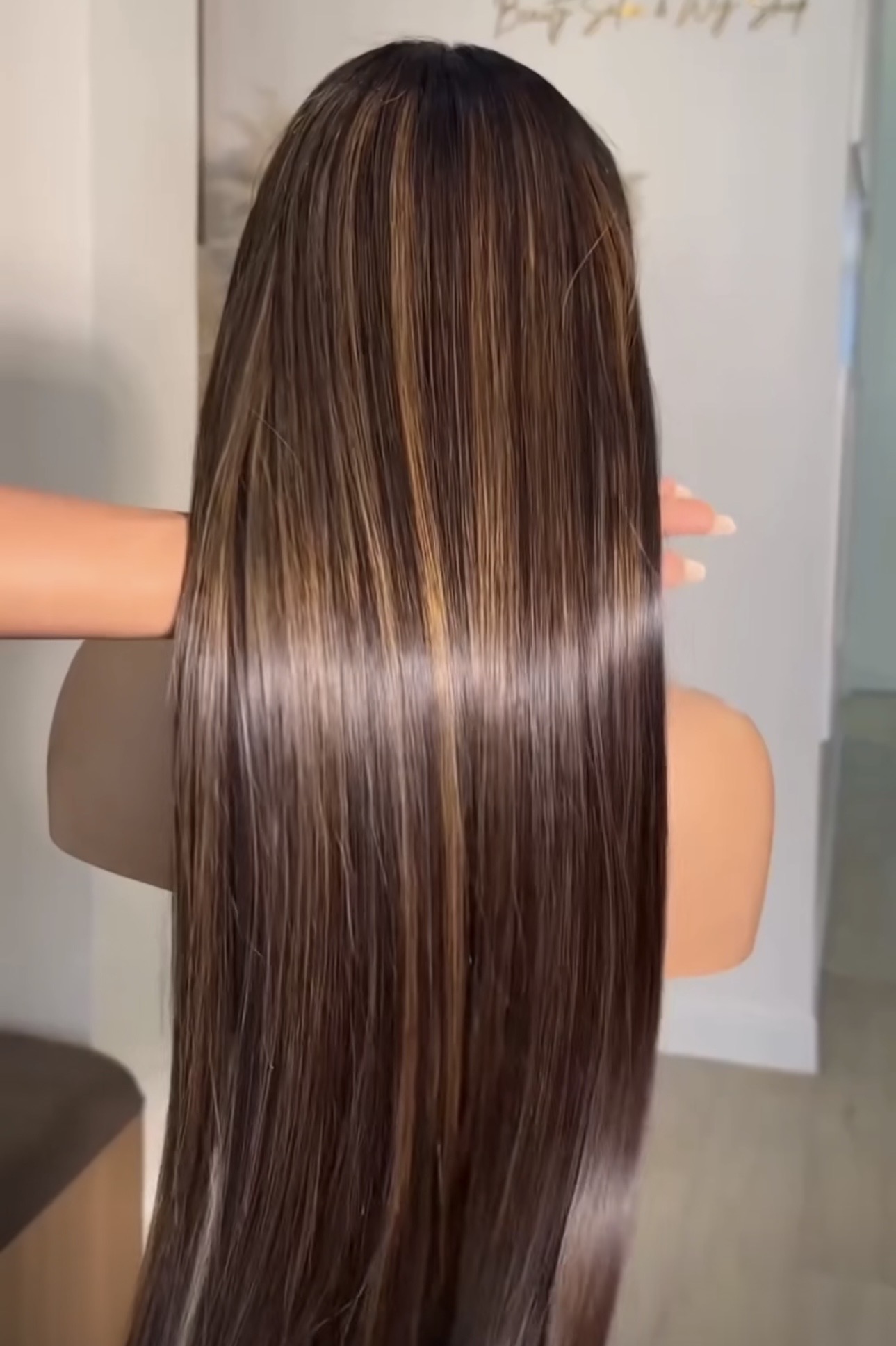 Straight Glue-less HD Lace Piano Color Wig