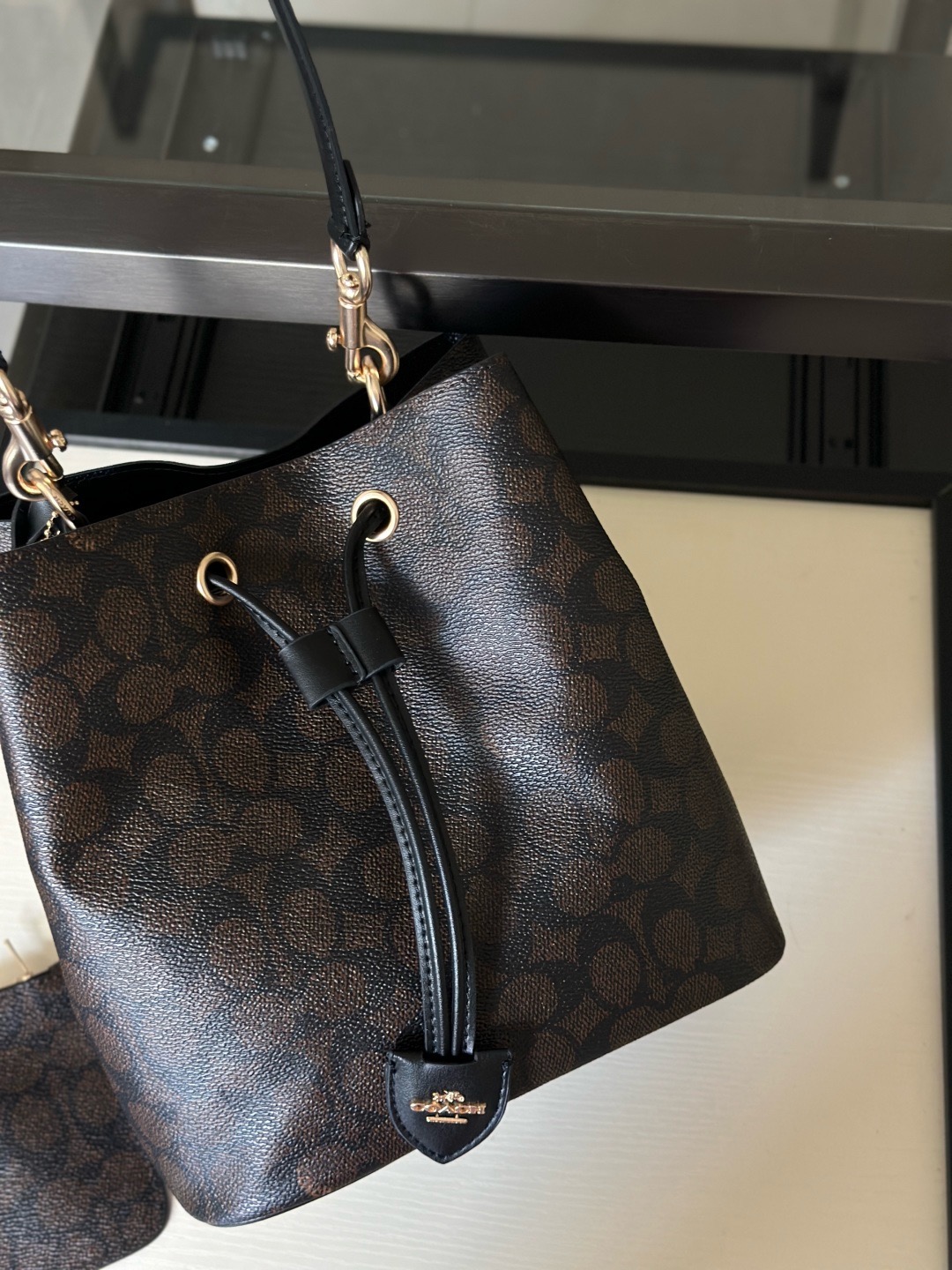 Coach Signature Bucket Bag