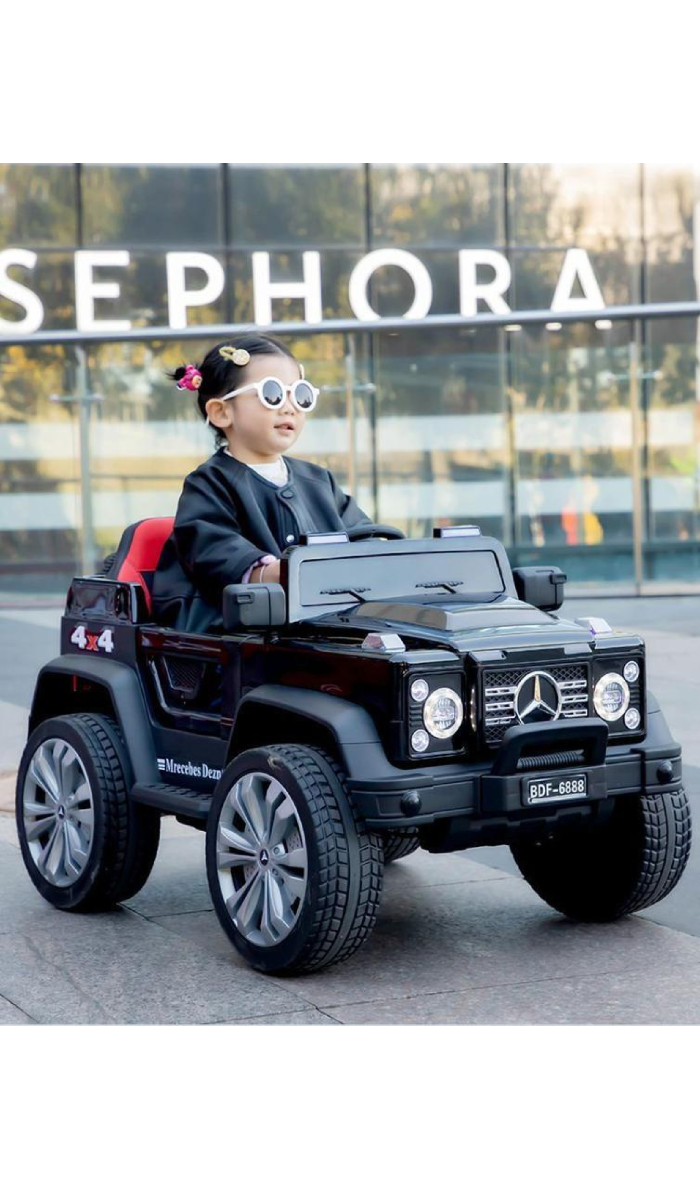 Kids Electric Ride-On Mercedes Car