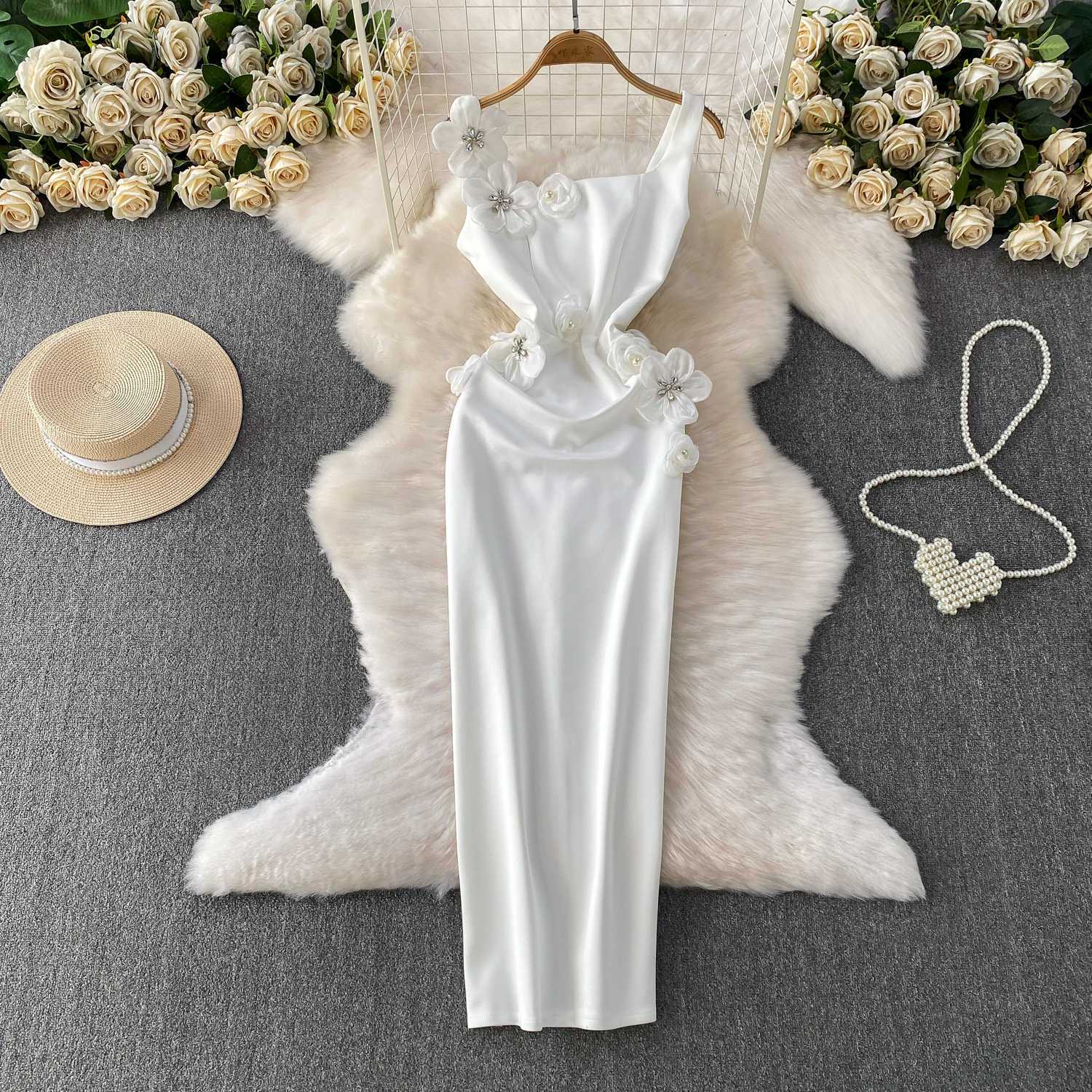 Floral Elegant  Evening Dress