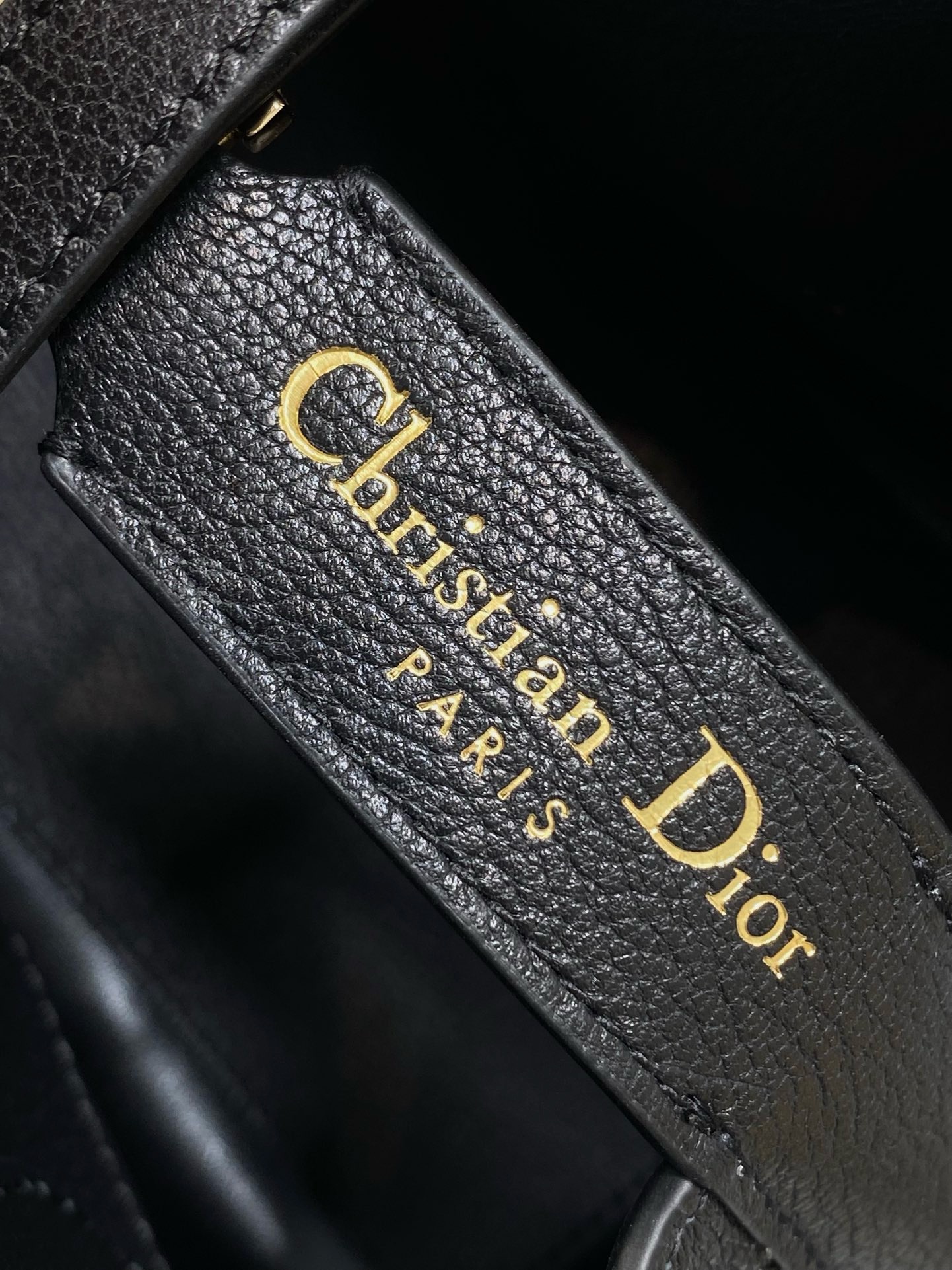 Dior Black Leather Handbag