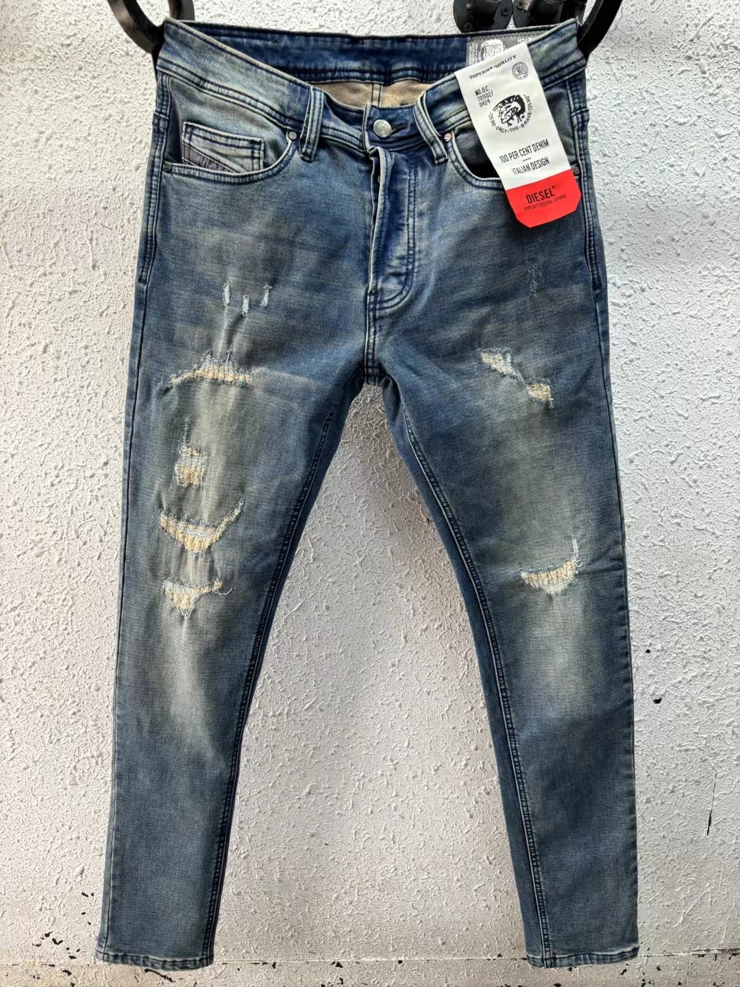 DIESEL Distressed Denim Jeans