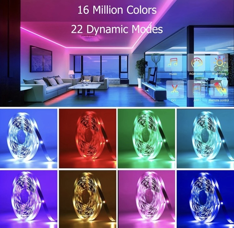 Smart RGB LED Strip Lights