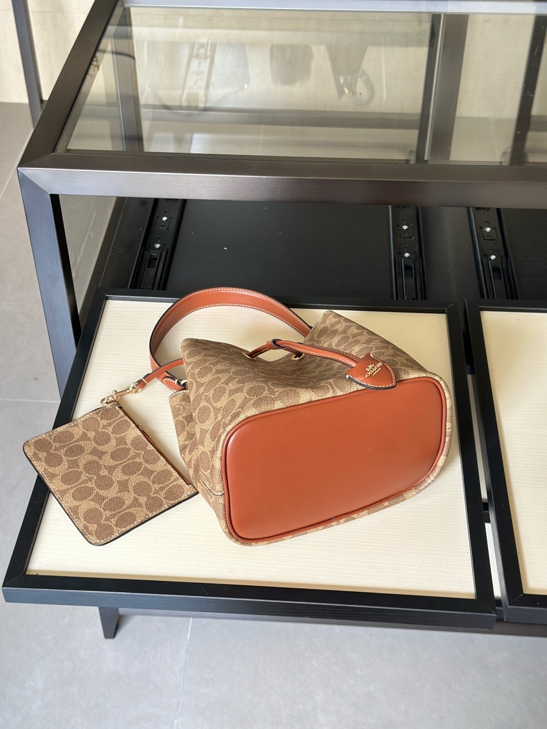 Coach Signature Bucket Bag