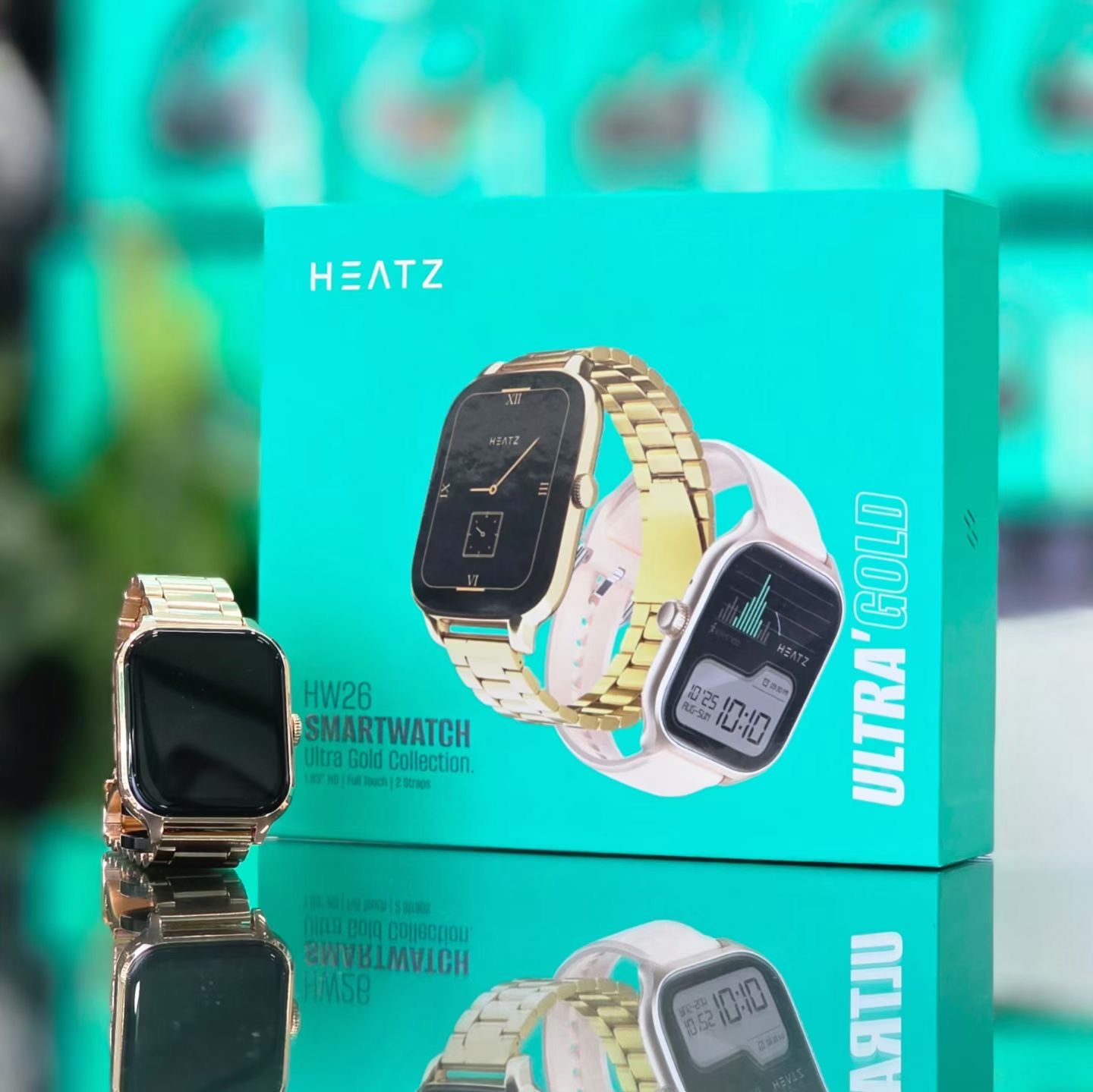 HEATZ HW28 Smartwatch - Ultra Gold