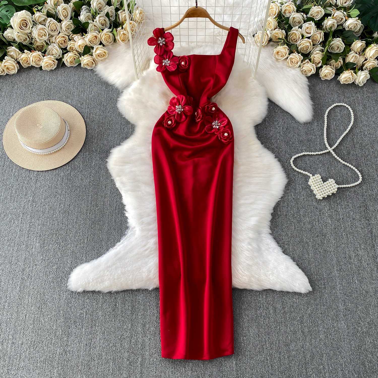 Floral Elegant  Evening Dress