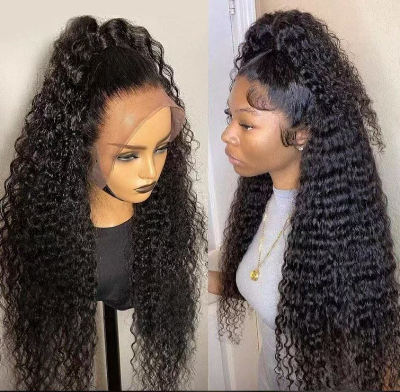 Long Curly Hair Extension Wig