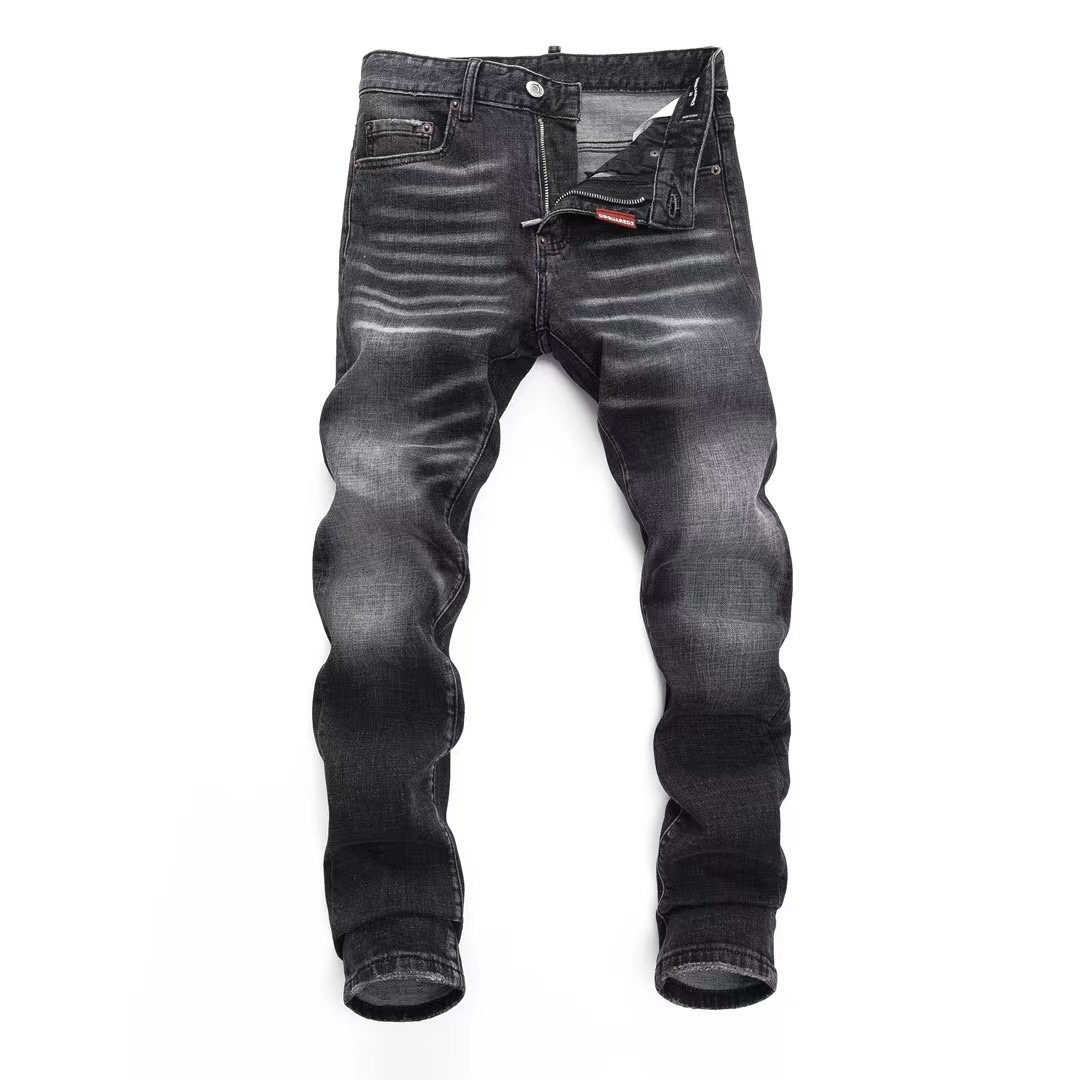 DSQUARED2 Men’s Distressed Black Jeans