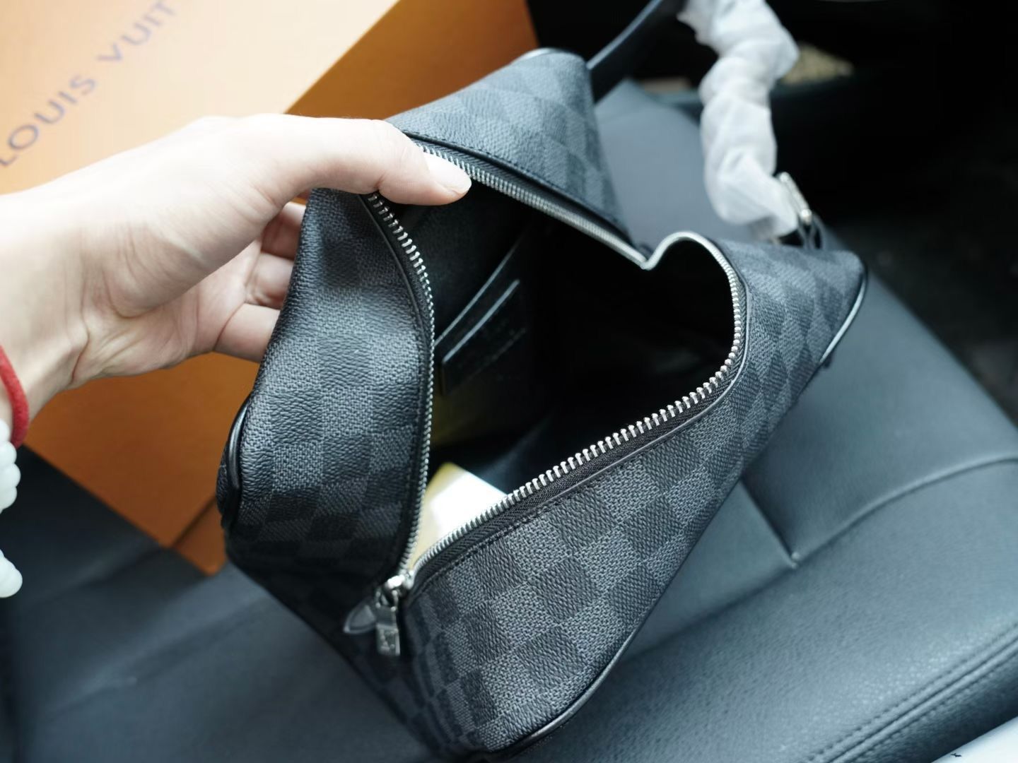 Louis Vuitton Damier Graphite Toiletry Pouch