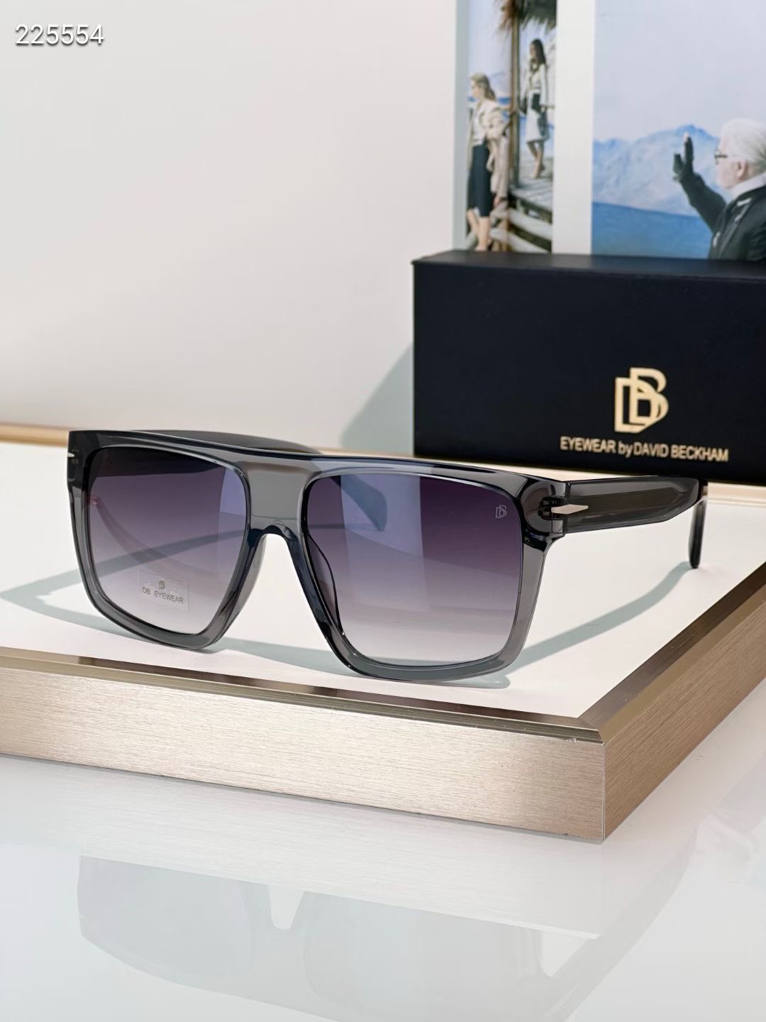 David Beckham Designer Oversized Sunglasses