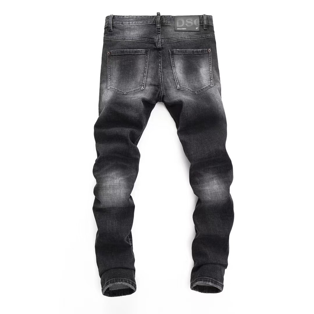 DSQUARED2 Men’s Distressed Black Jeans