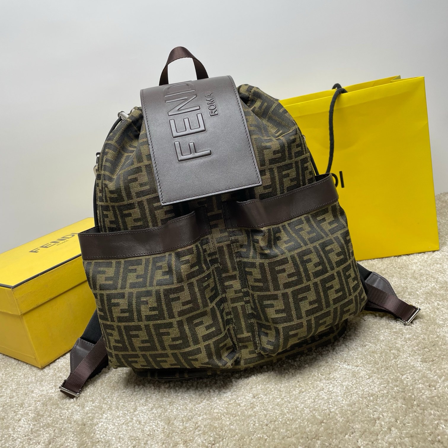 Fendi Monogram Backpack
