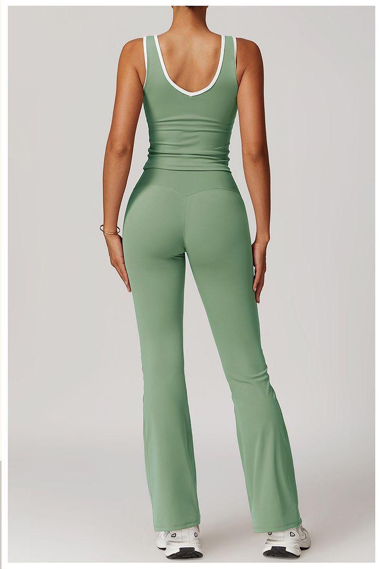 Women's Green Workout Set