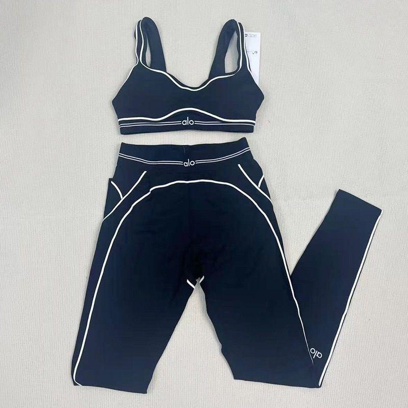 Alo Yoga Sports Bra and Leggings Set