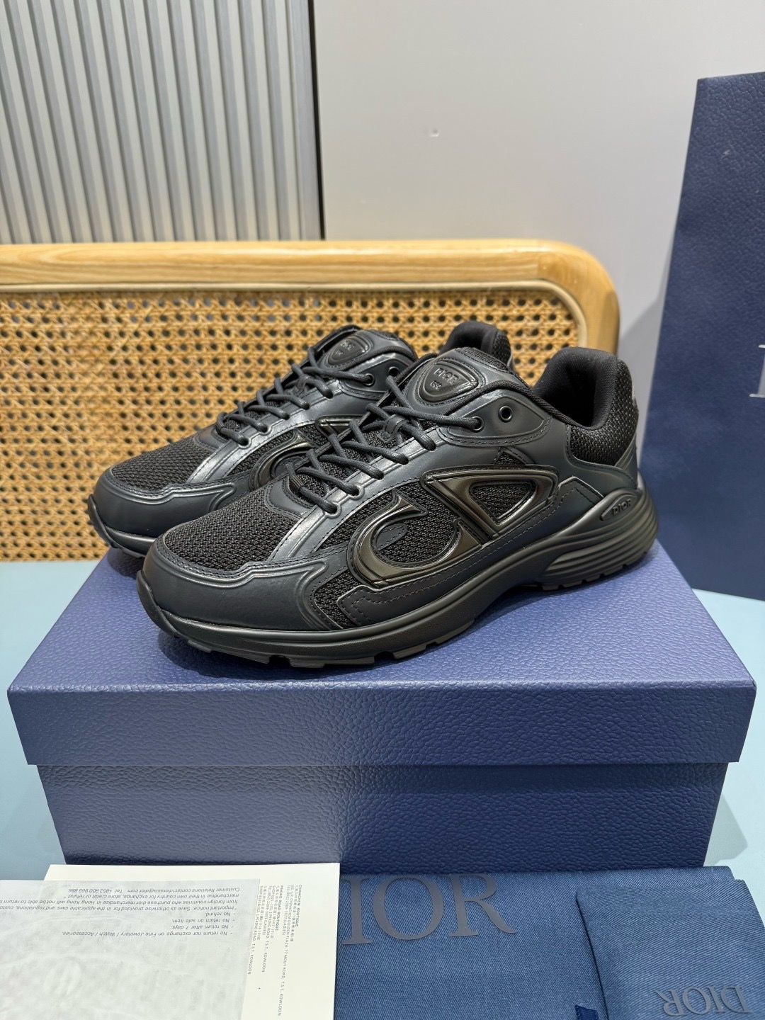 Dior B27 Black Sneakers