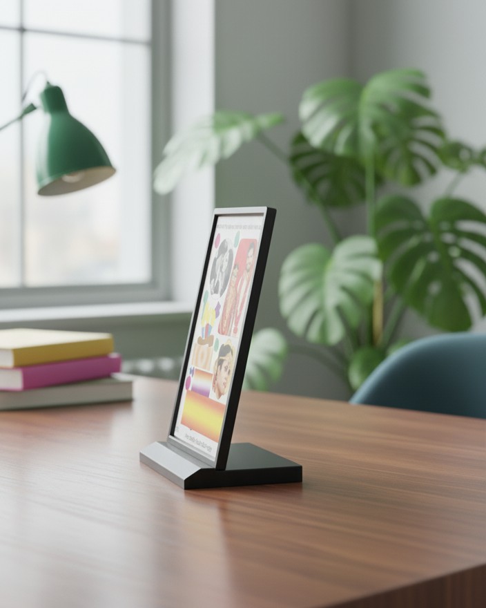 Personalized Photo LED Display Frame (12x8 inches)