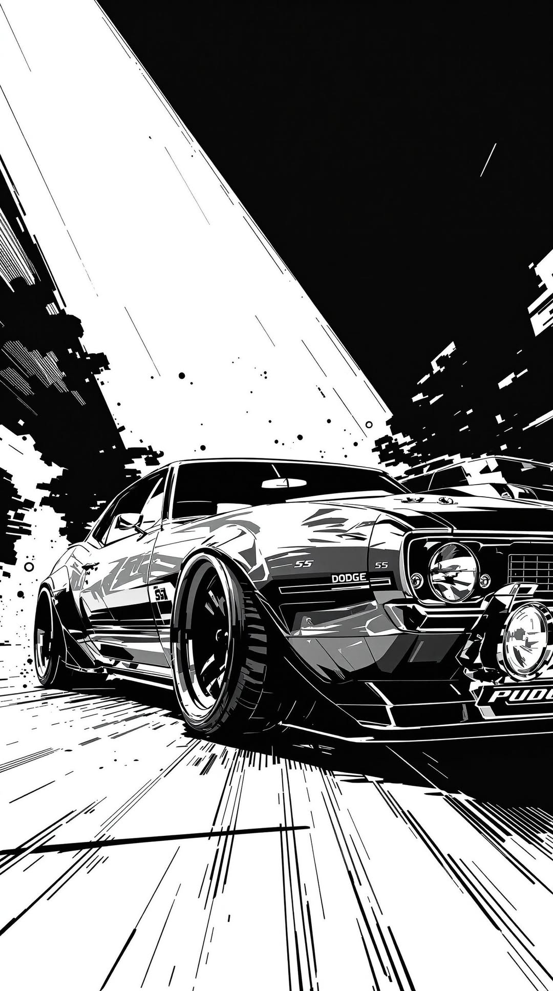 Classic Dodge Muscle Car