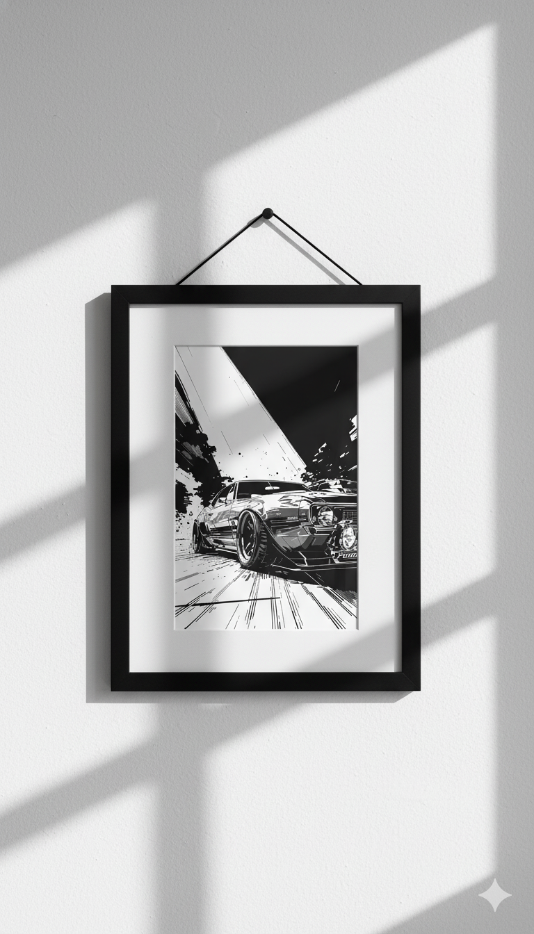 Classic Dodge Muscle Car