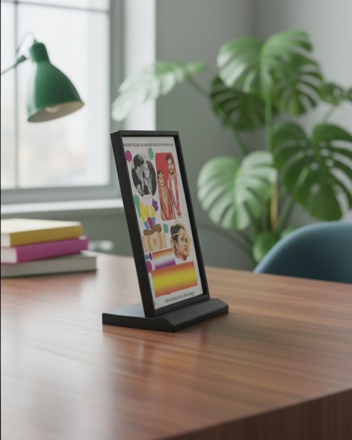 Personalized Photo LED Display Frame (12x8 inches)