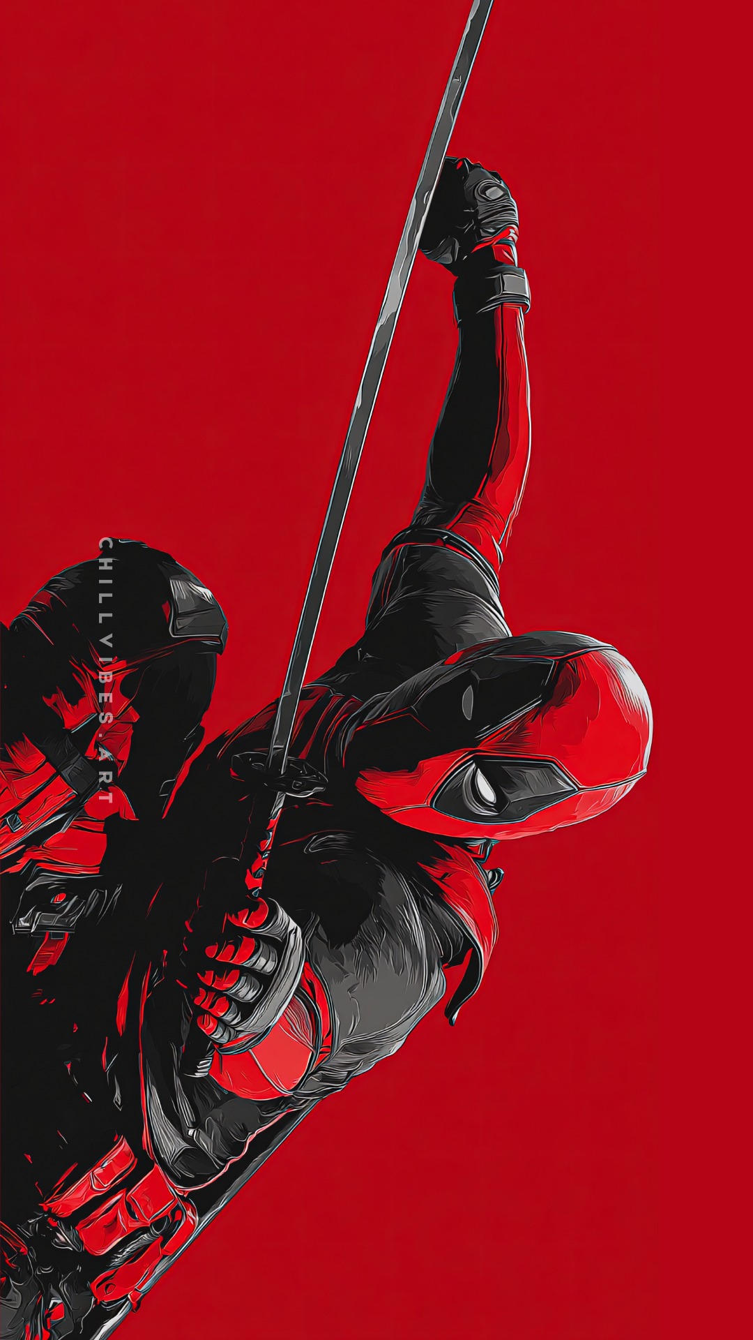 Action Hero Deadpool Wall Art