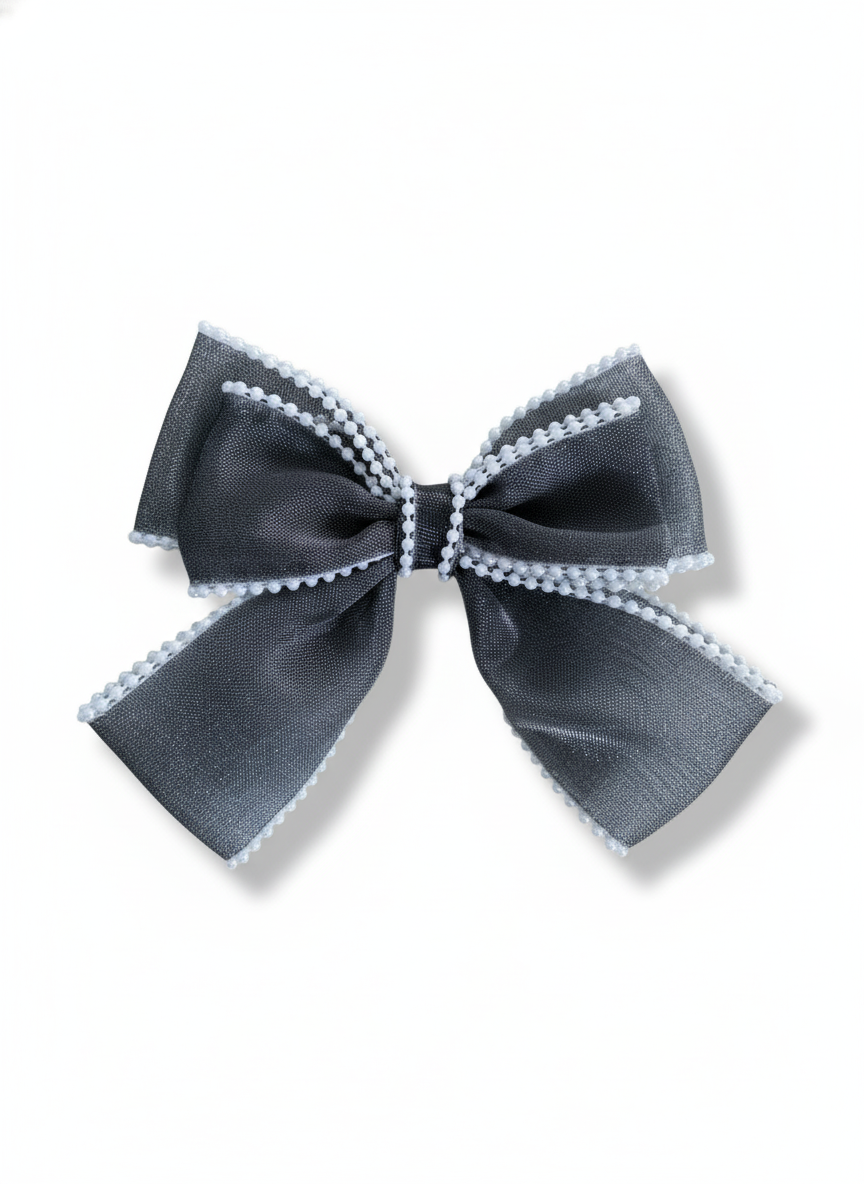 •Beautiful organza double head and folded tail with elegant Pearl finish and classy look