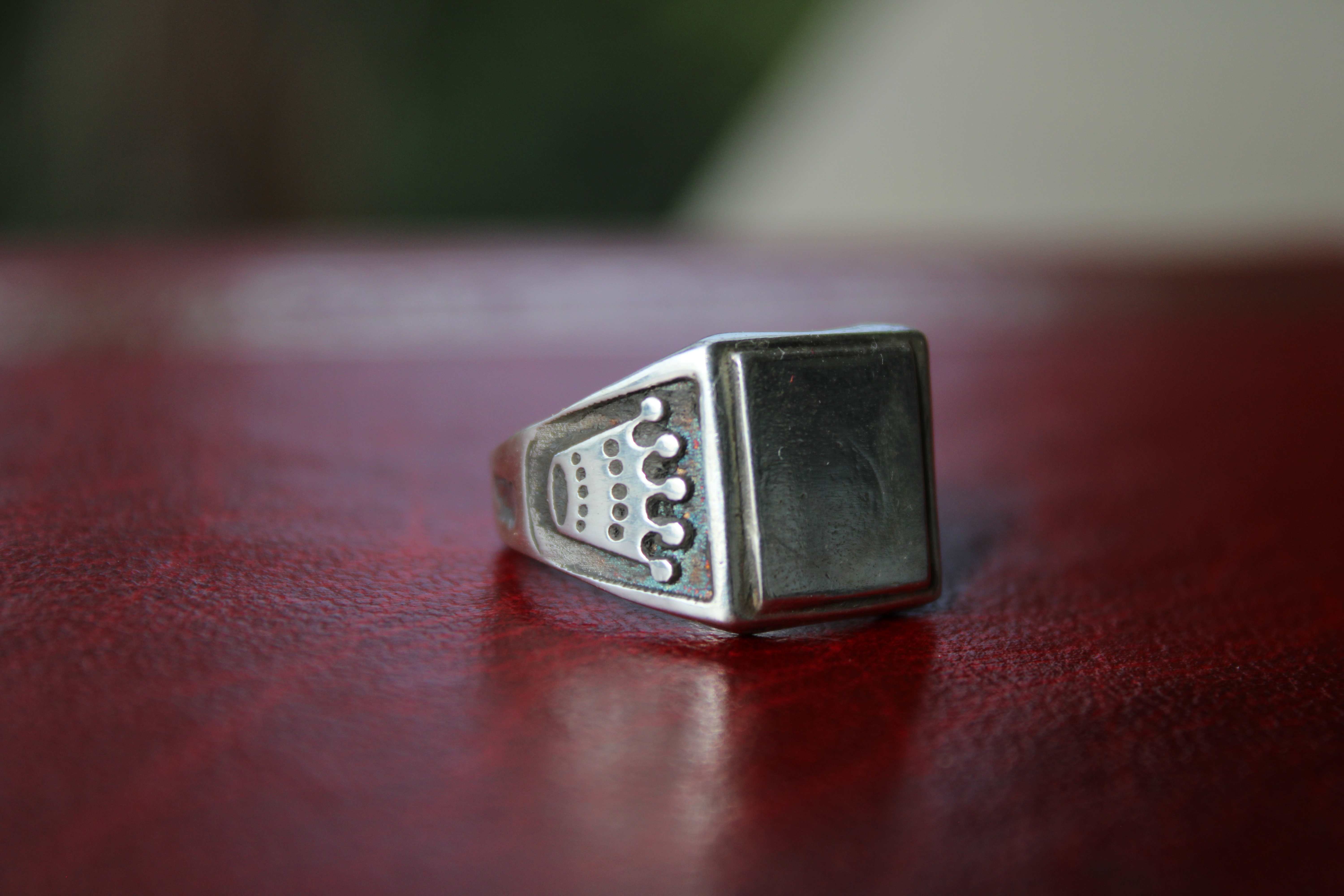 Sterling Silver Signet Ring
