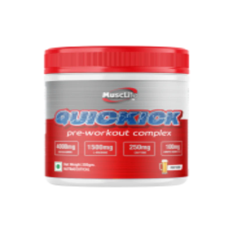 Musclife Quickick Pre-Workout Complex  (Fruit Beer) 83s
