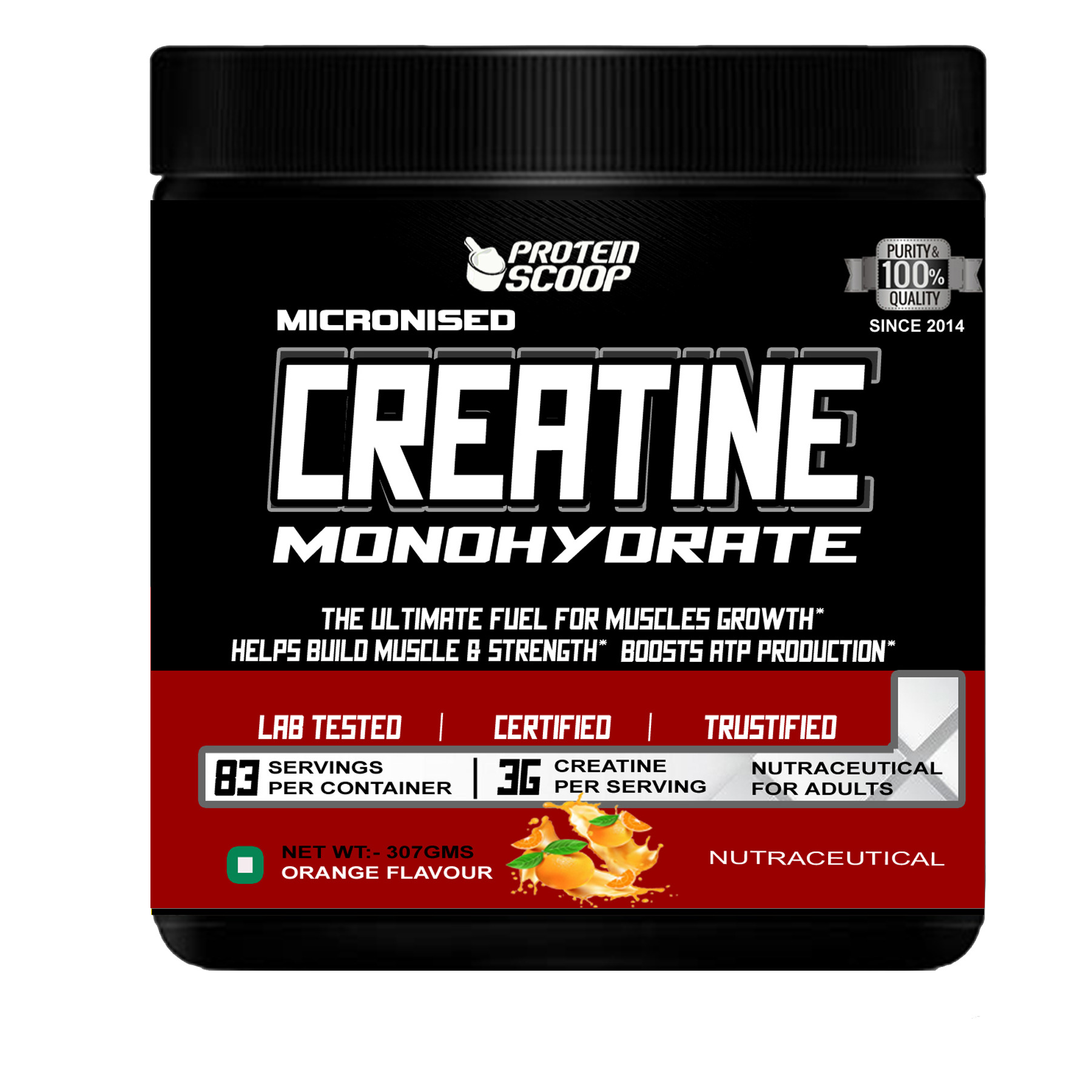  protein scoop creatine