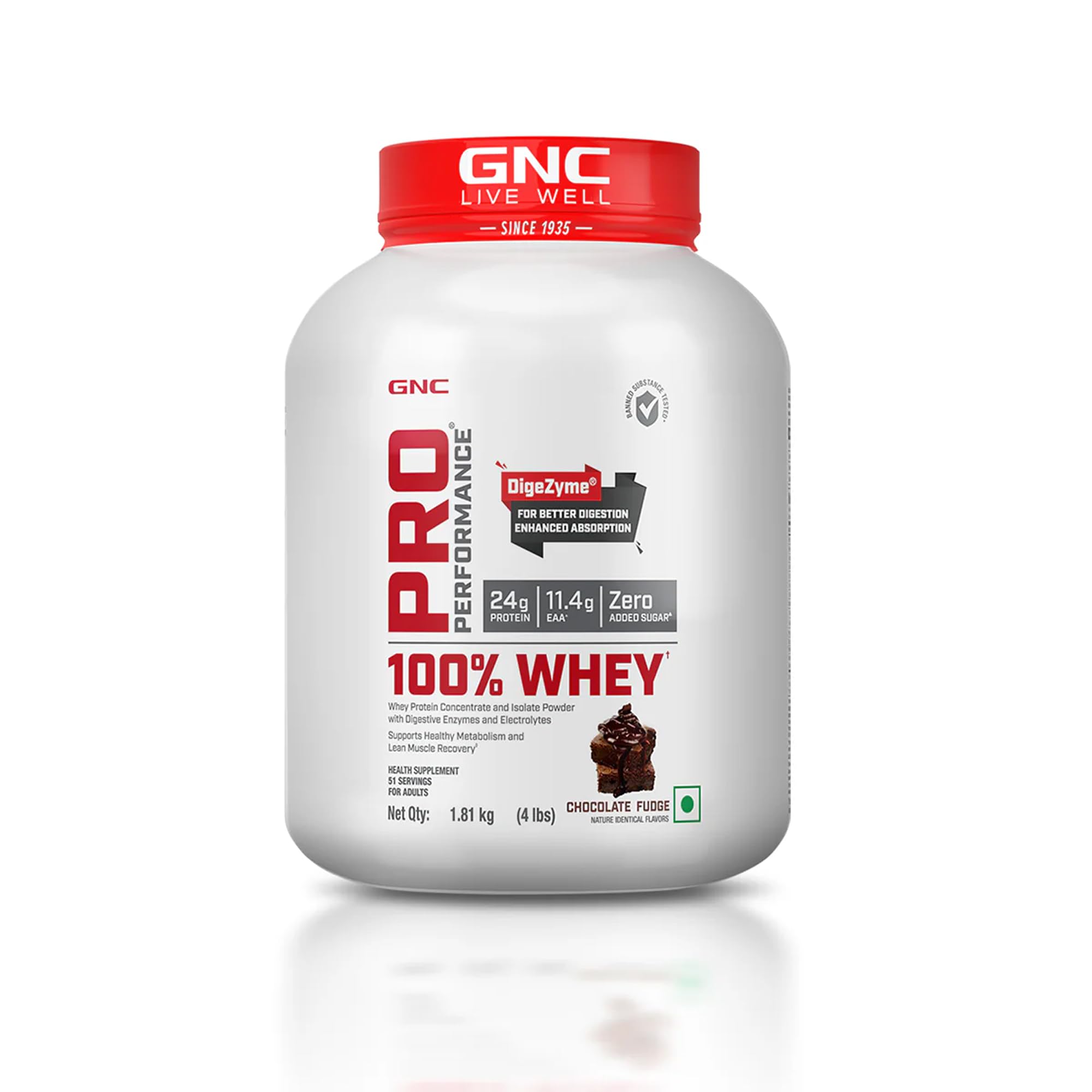  GNC  100% Whey Protein 1.81 kg 