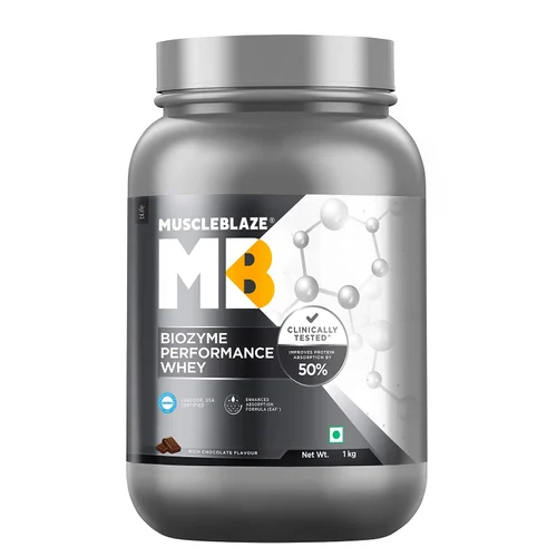  MuscleBlaze Biozyme Performance Whey 1  kg