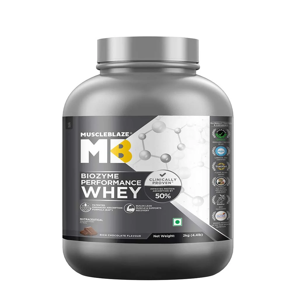 MuscleBlaze Biozyme Performance Whey Protein