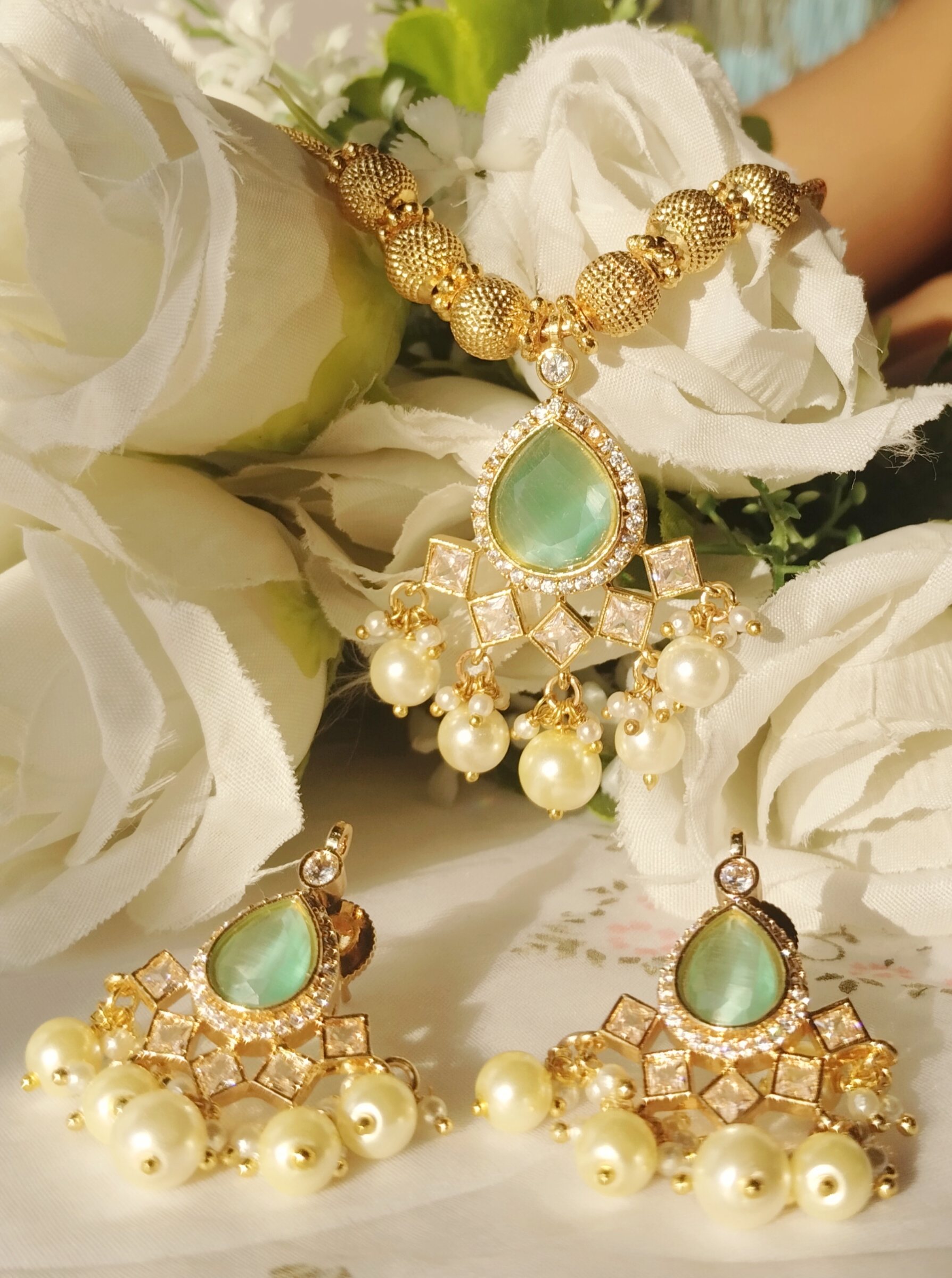 South Indian Necklace Set 