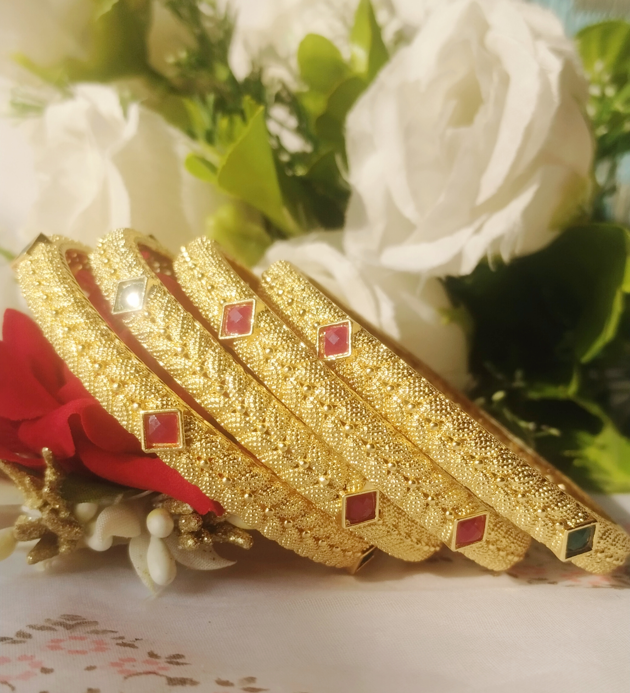 Classy Gold Plated Bangles