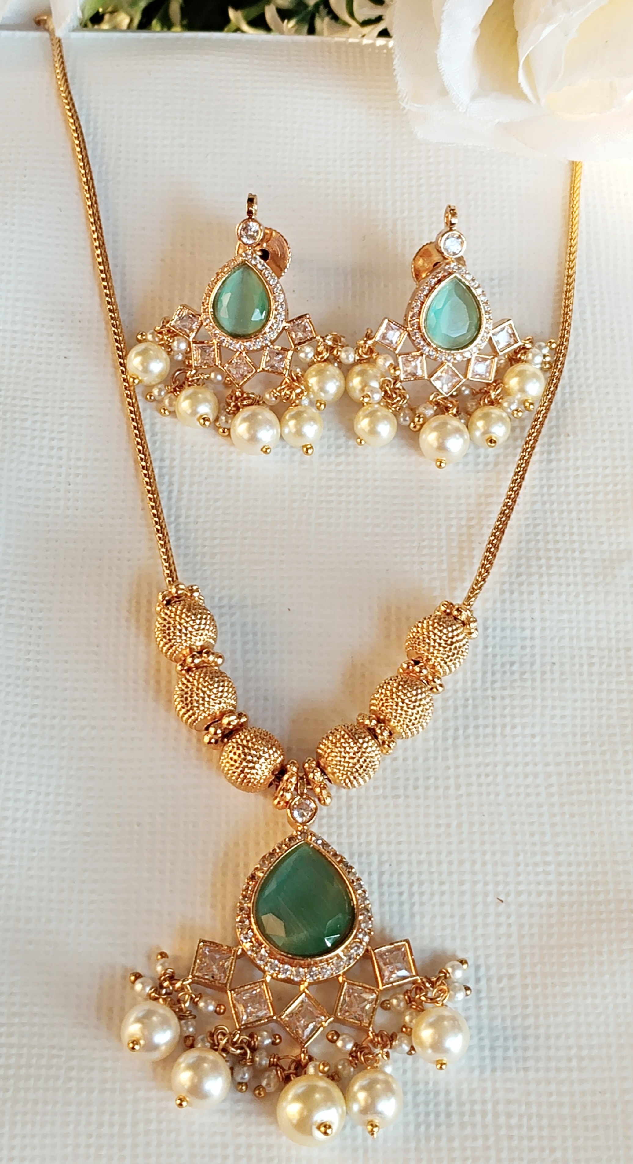 South Indian Necklace Set 