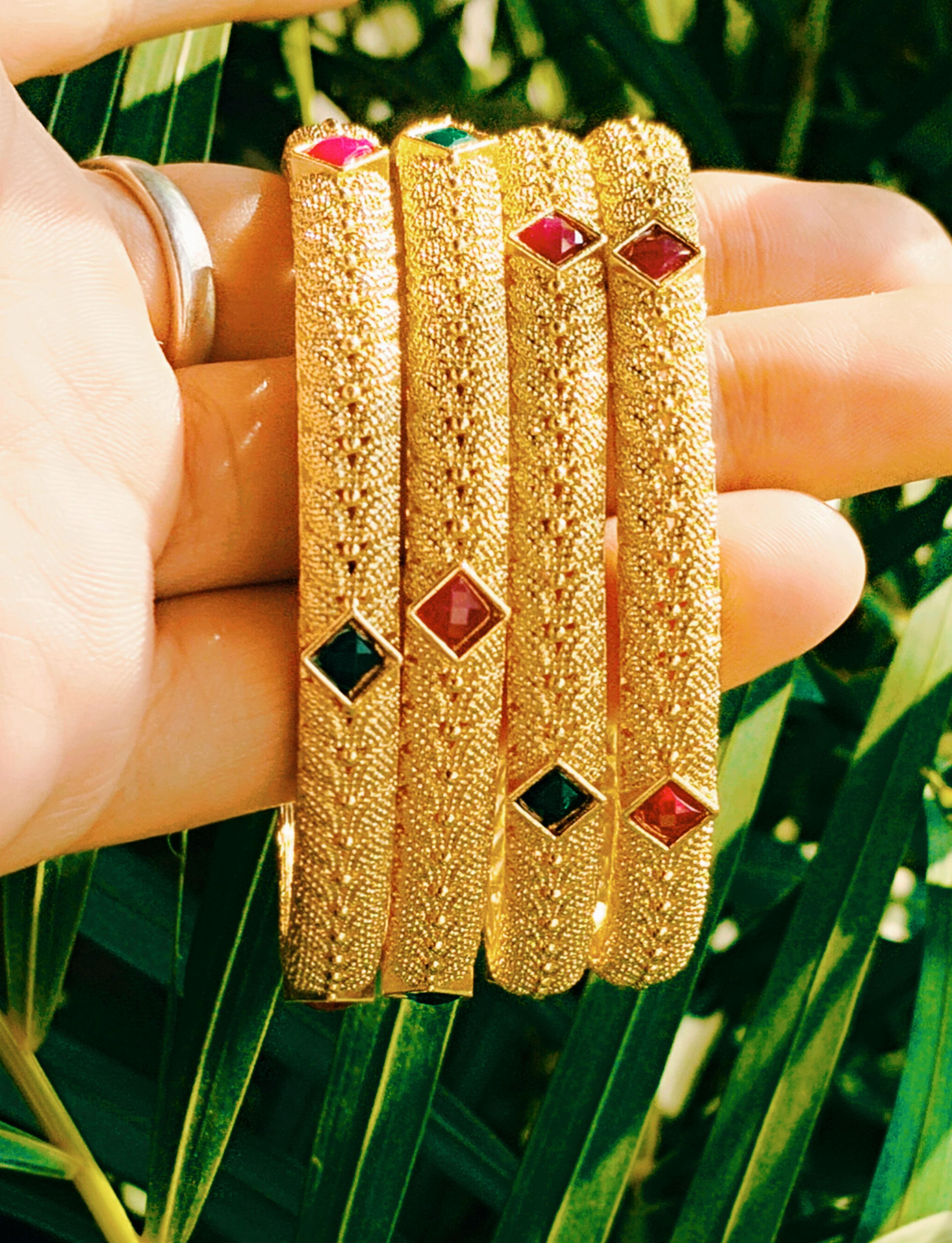 Classy Gold Plated Bangles