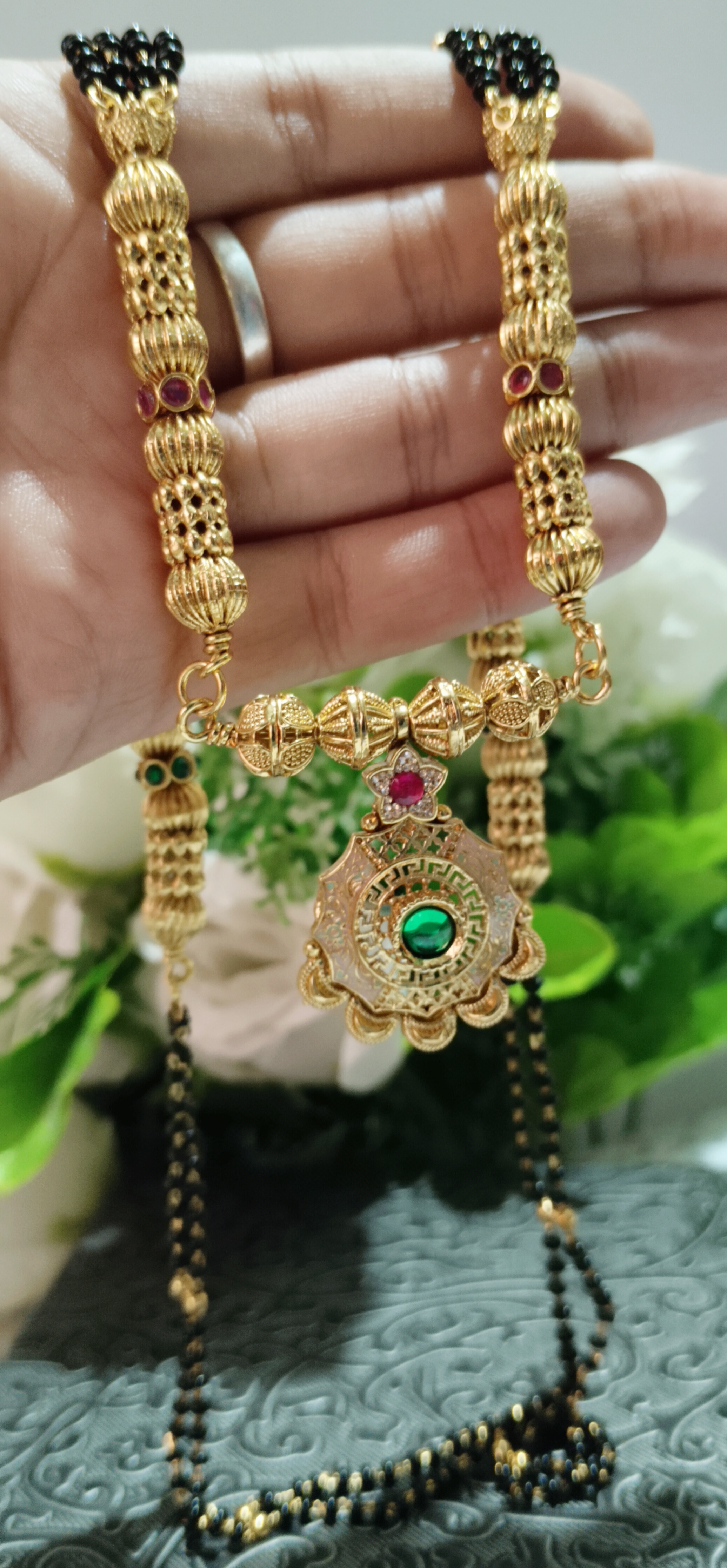 1gm Gold Plated Mangalsutra