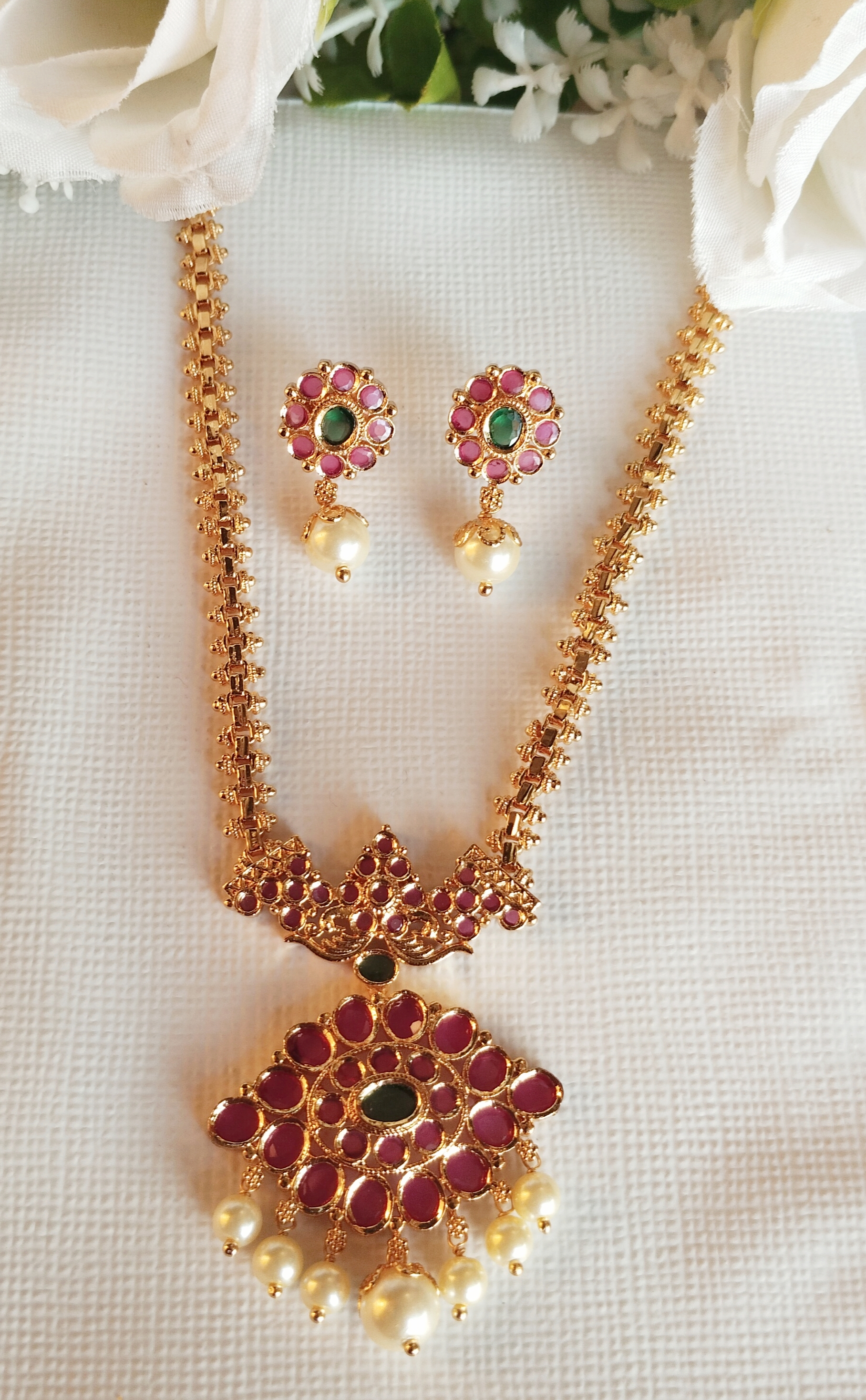 South Indian Necklace Set