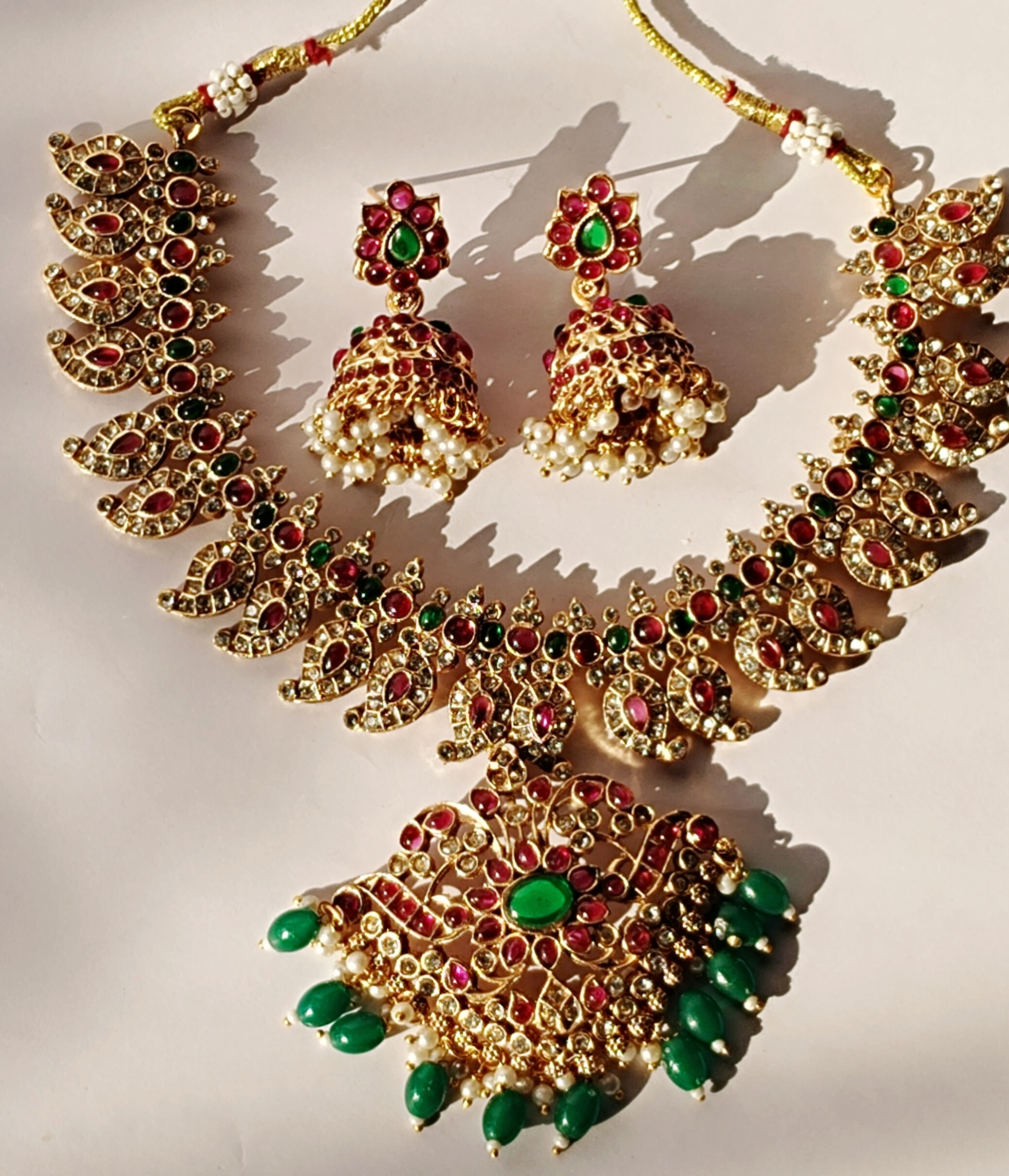 Bridal south indian necklace Set