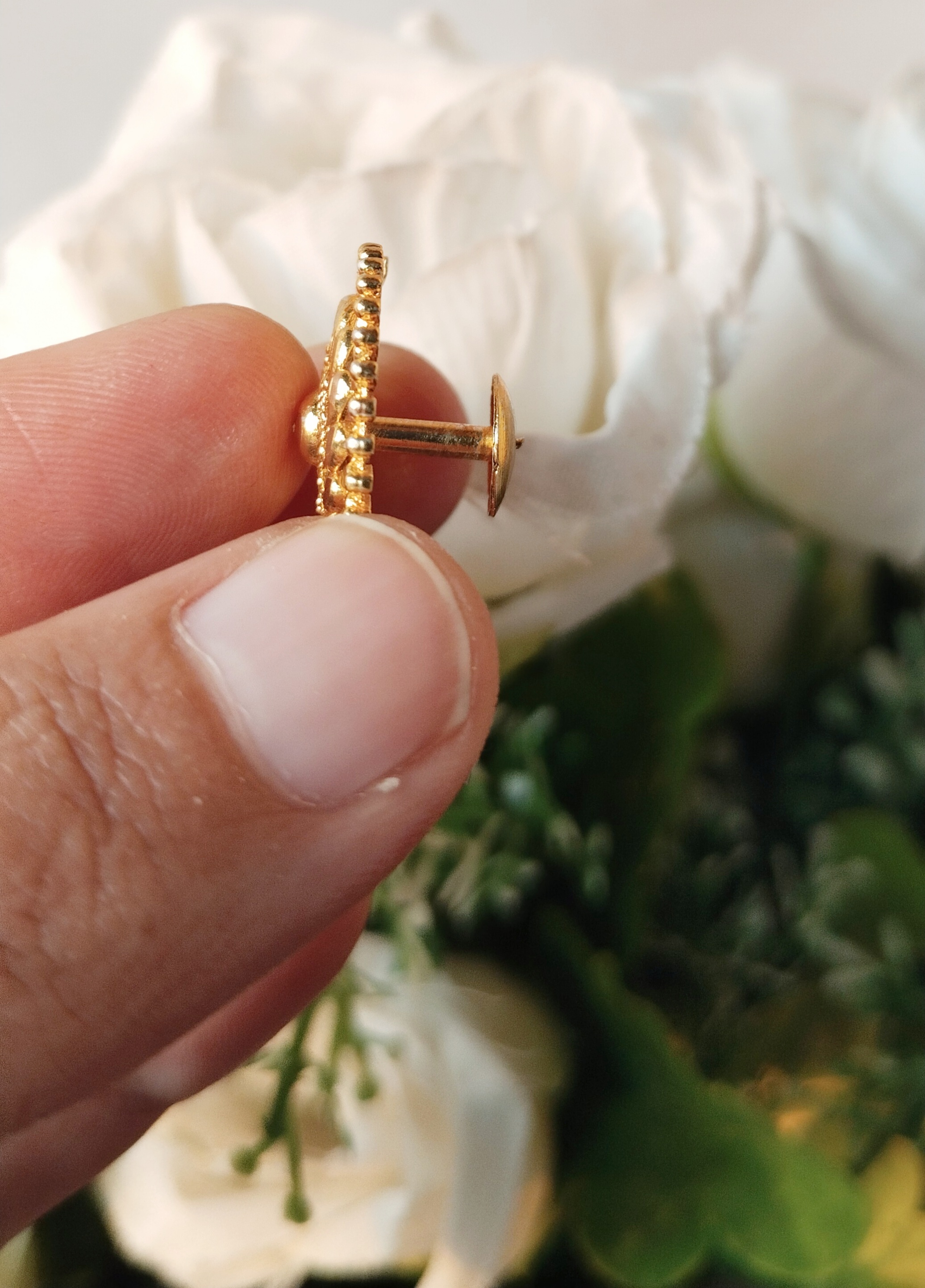 Microgold Plated Studs