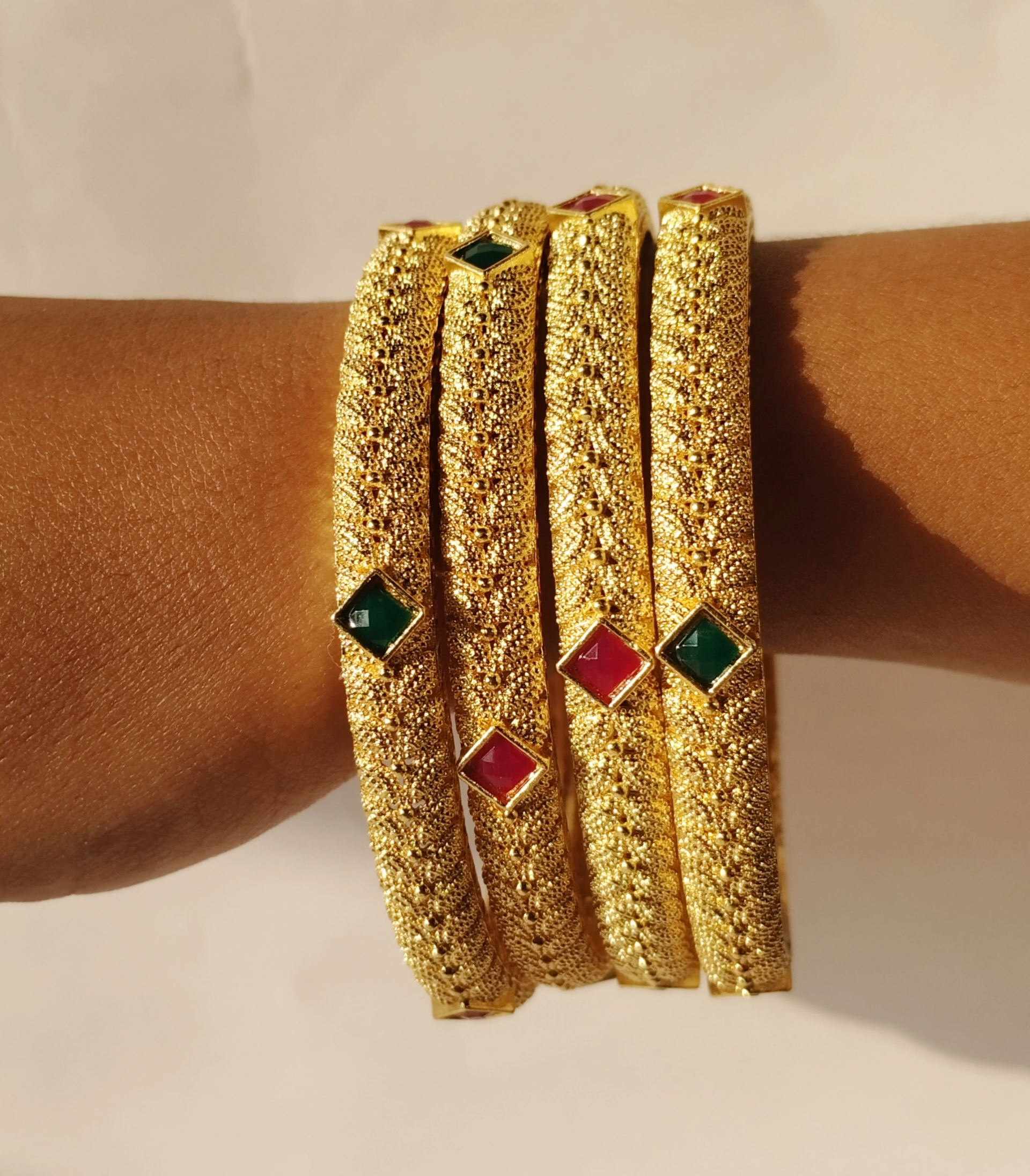 Classy Gold Plated Bangles